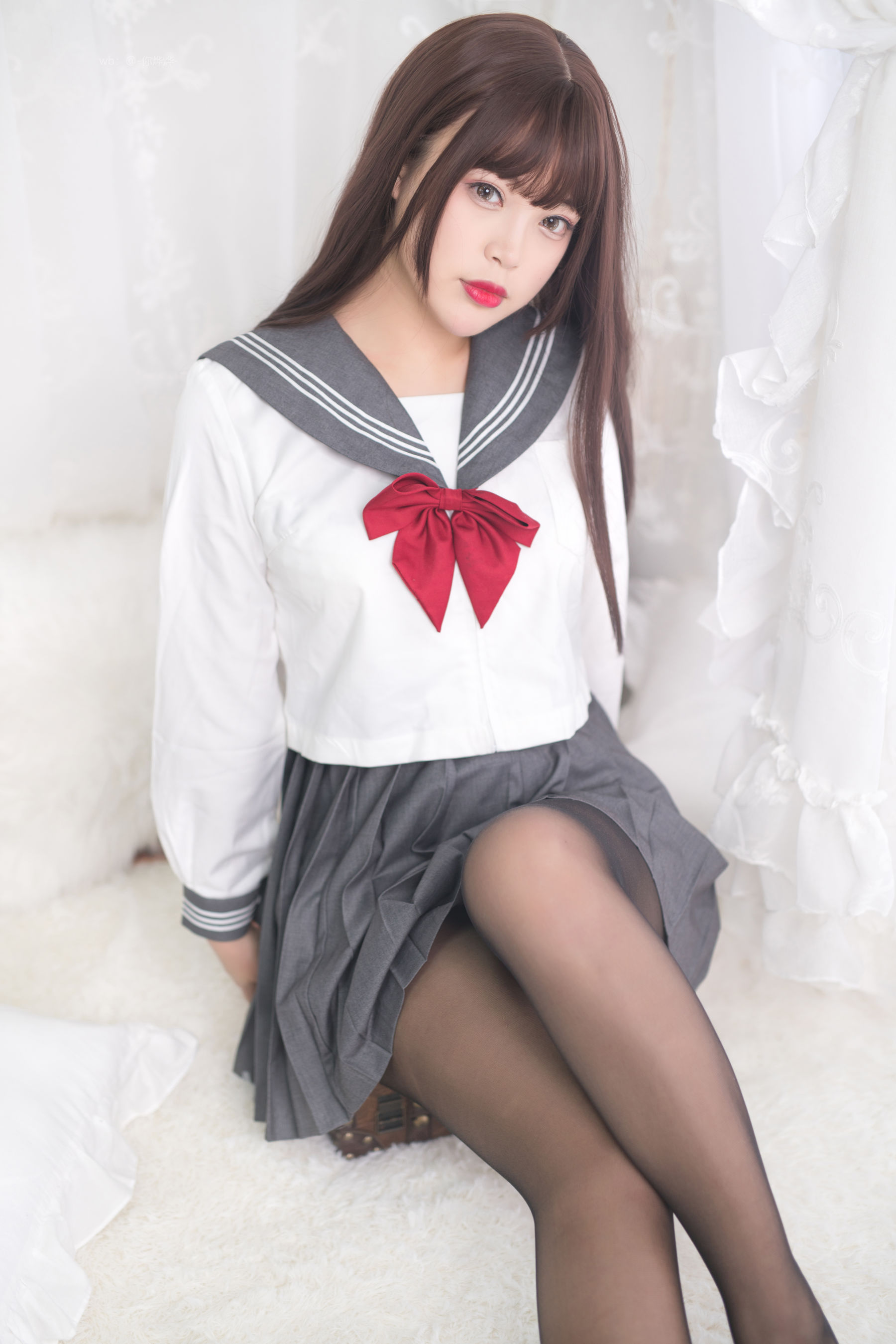 萌系小姐姐-白烨- 绝对足域 Cosplay-第18张