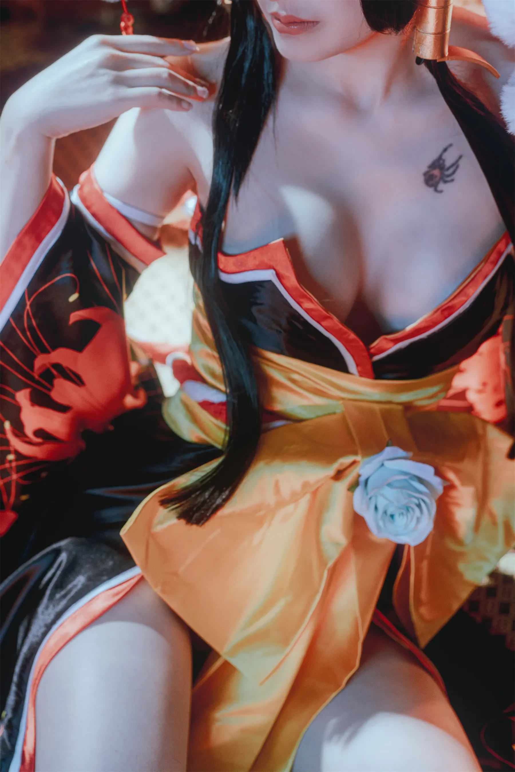 鹿八岁baby – 死或生 女天狗 Cosplay-第71张