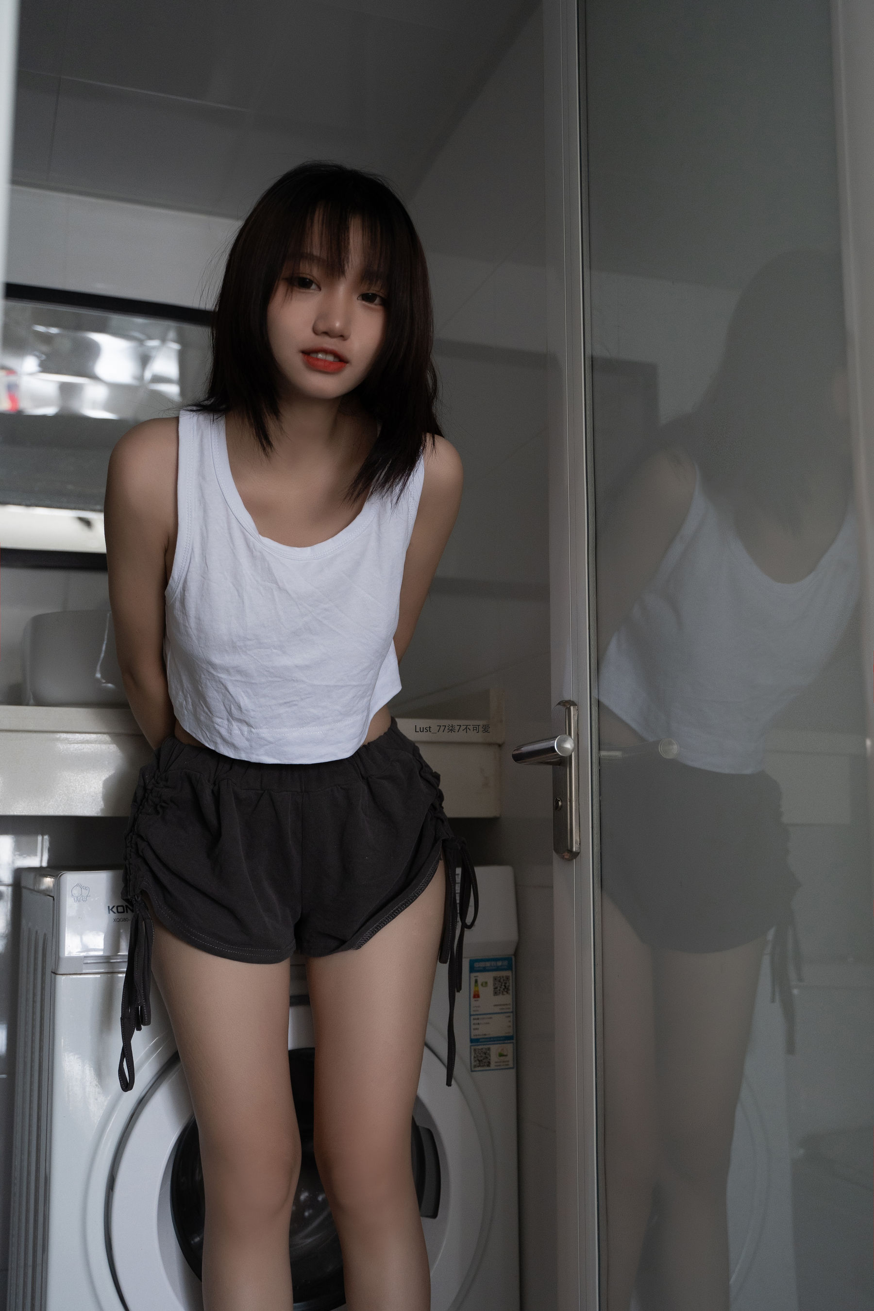 动漫博主柒柒要乖哦 – 初恋背心 Cosplay-第111张