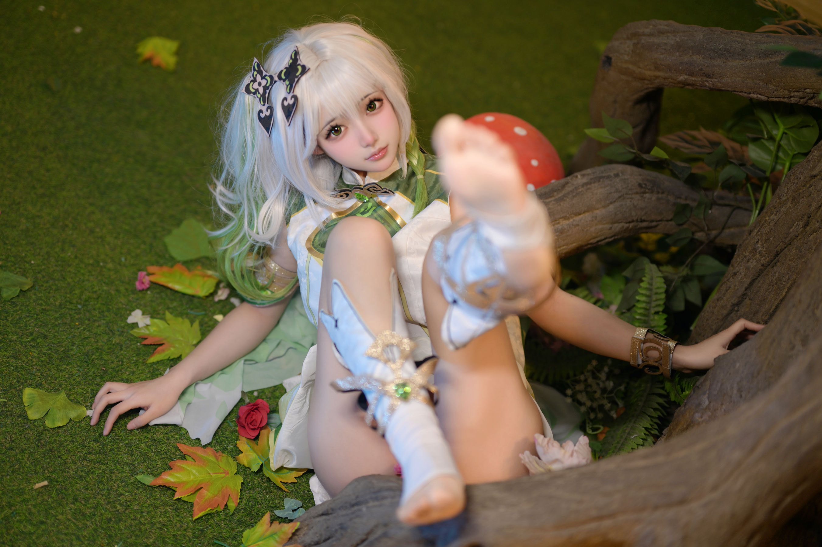 莱可Raika – 纳西妲的乐园 Cosplay-第16张