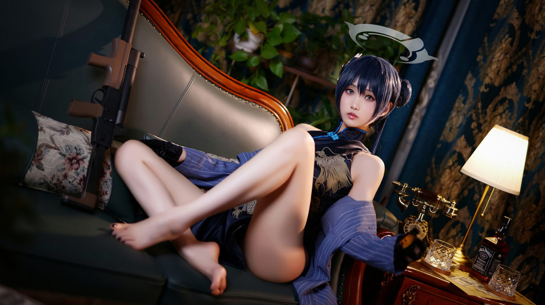 曉美媽 – 碧蓝档案 妃咲 Cosplay-第9张