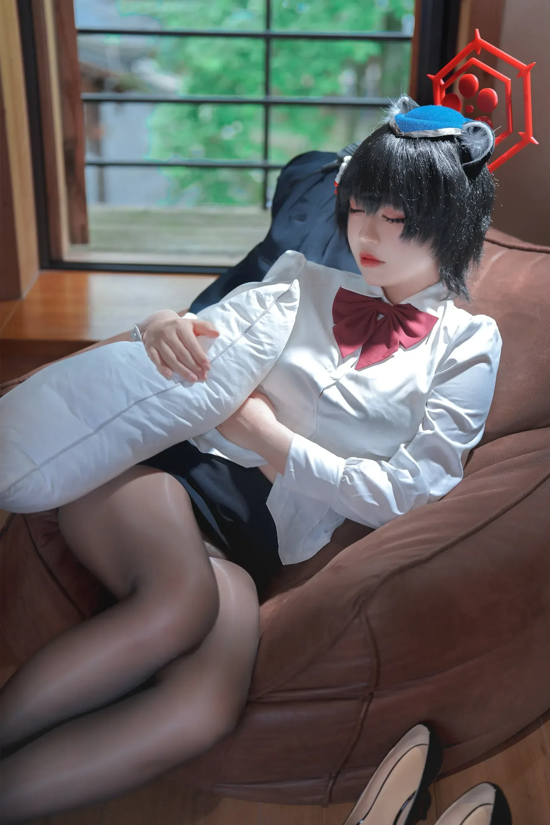 半半子 – ガイド春日ツバキ Cosplay-第34张