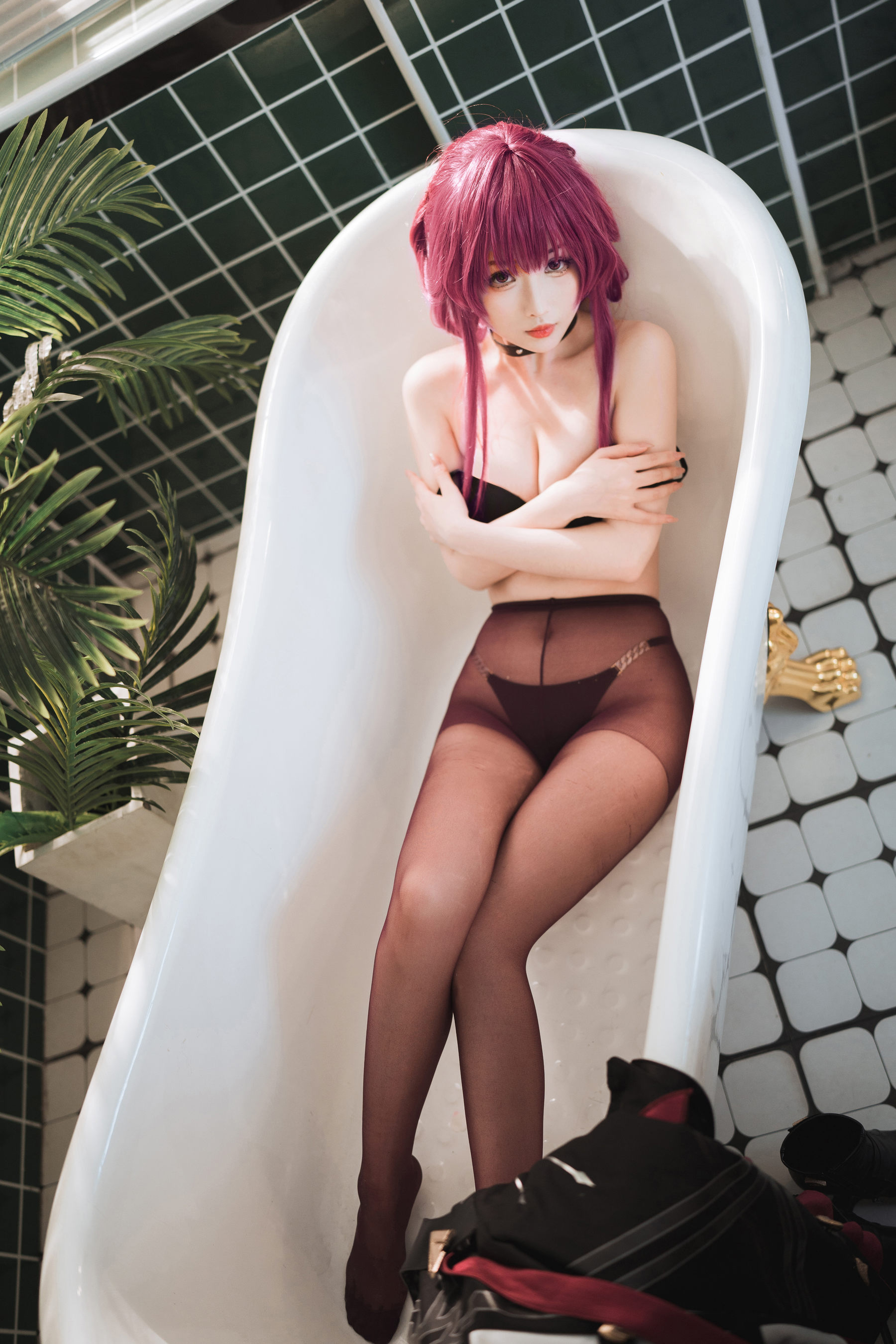 COS福利rioko凉凉子 – 卡芙卡妈咪特典版 Cosplay-第13张