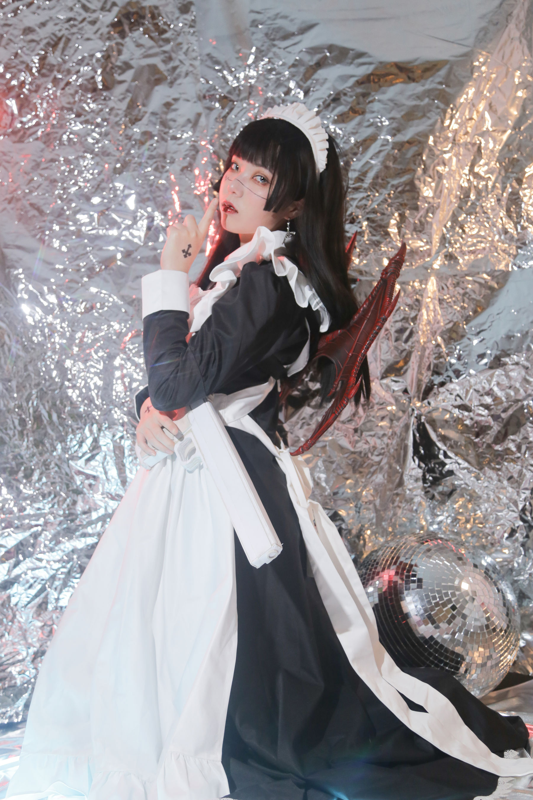 可爱妹子Fushii_海堂 – 生化女仆 Cosplay-第23张