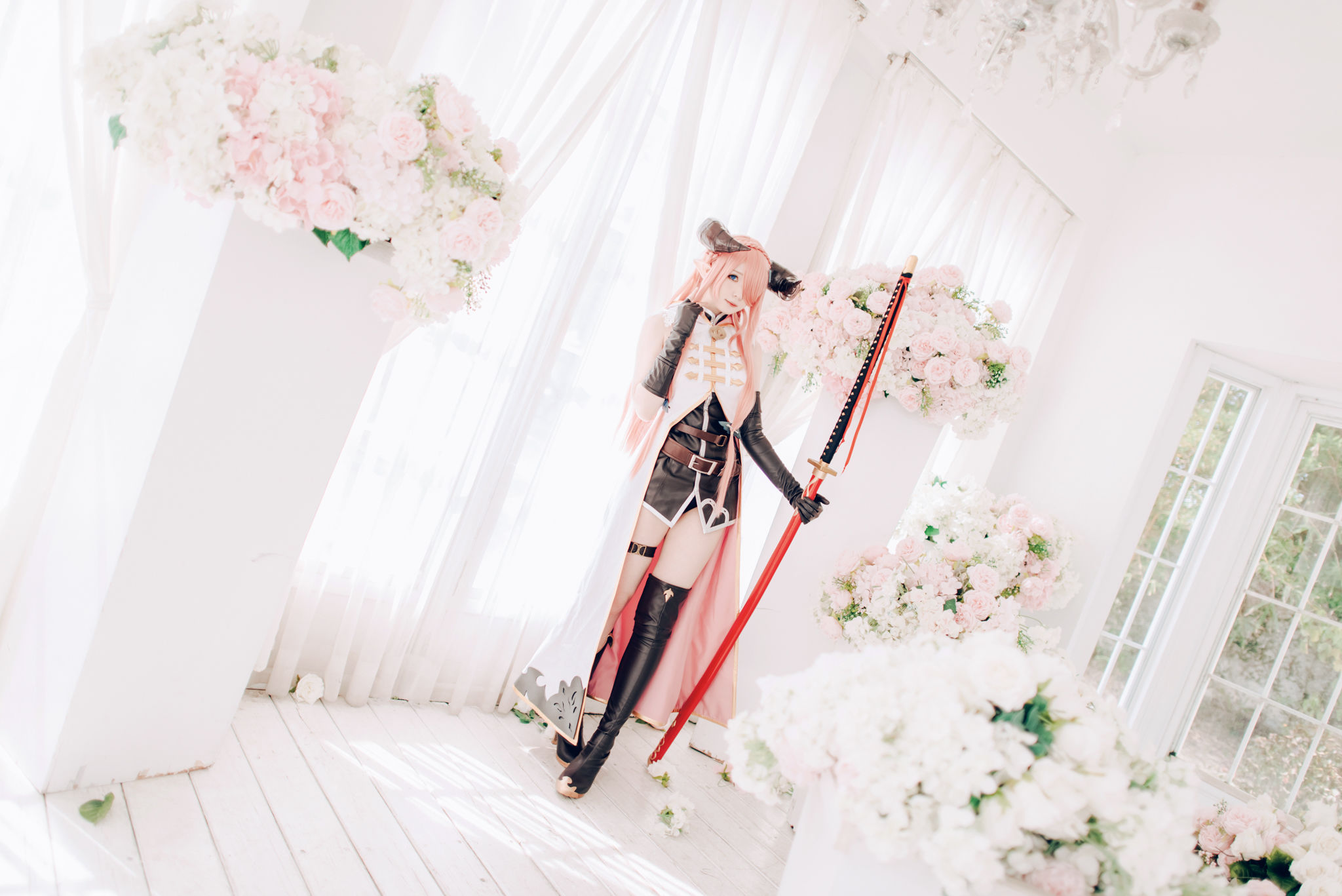 微博妹纸霜月shimo – 碧蓝幻想 娜尔梅亚 Cosplay-第22张