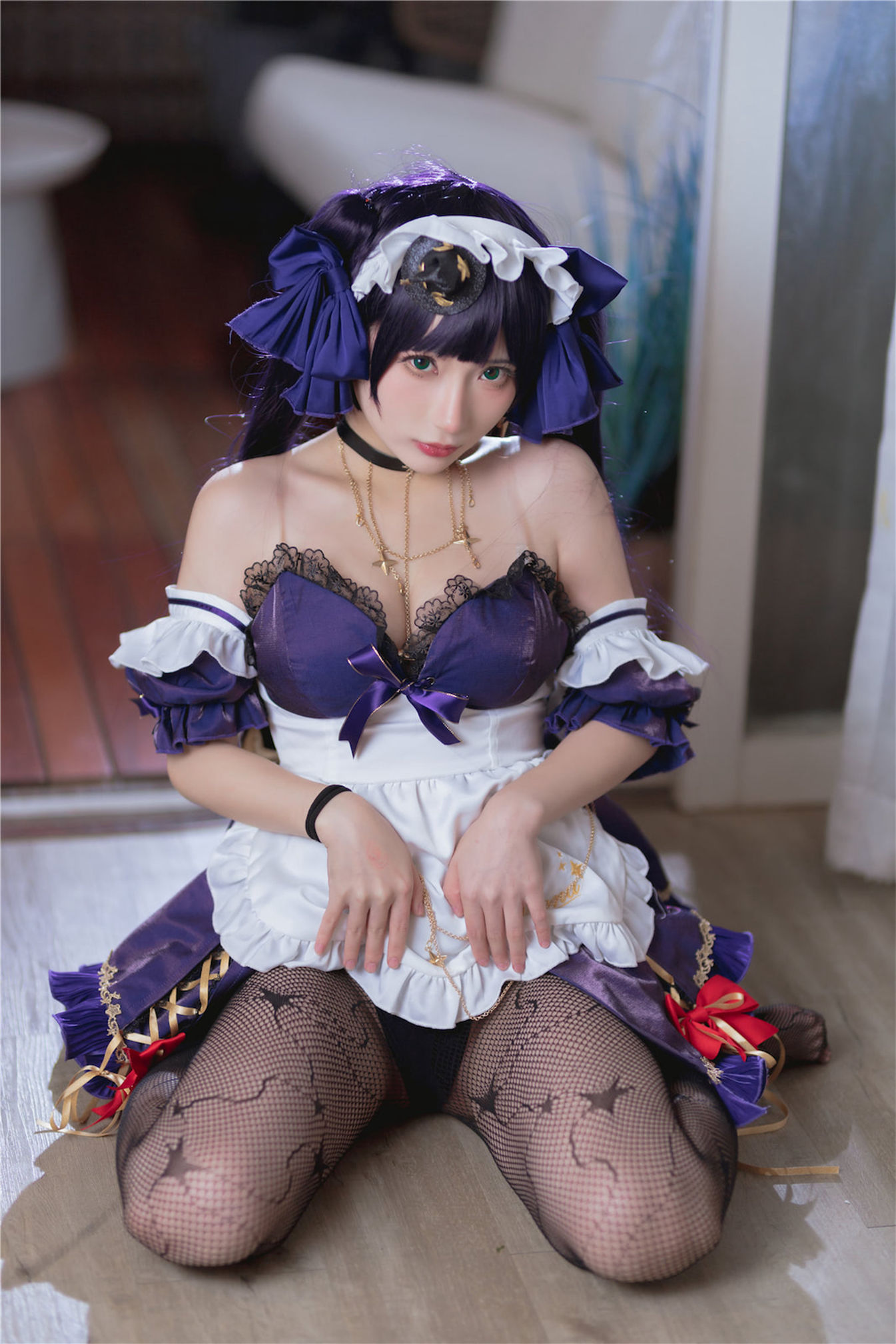 是三不是世w – 原神莫娜女仆 Cosplay-第7张