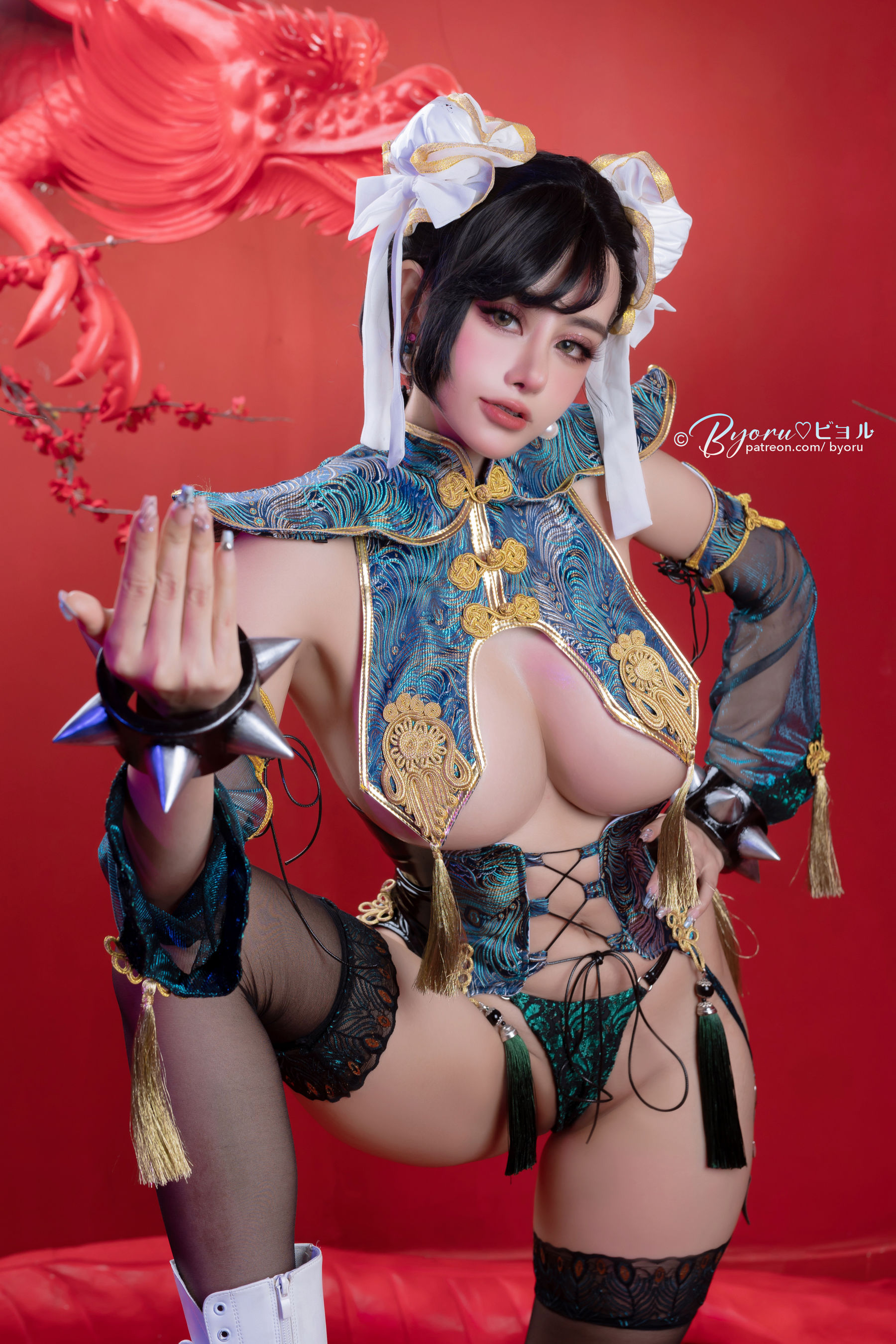 日本性感萝莉Byoru – Chunli Cosplay-第3张