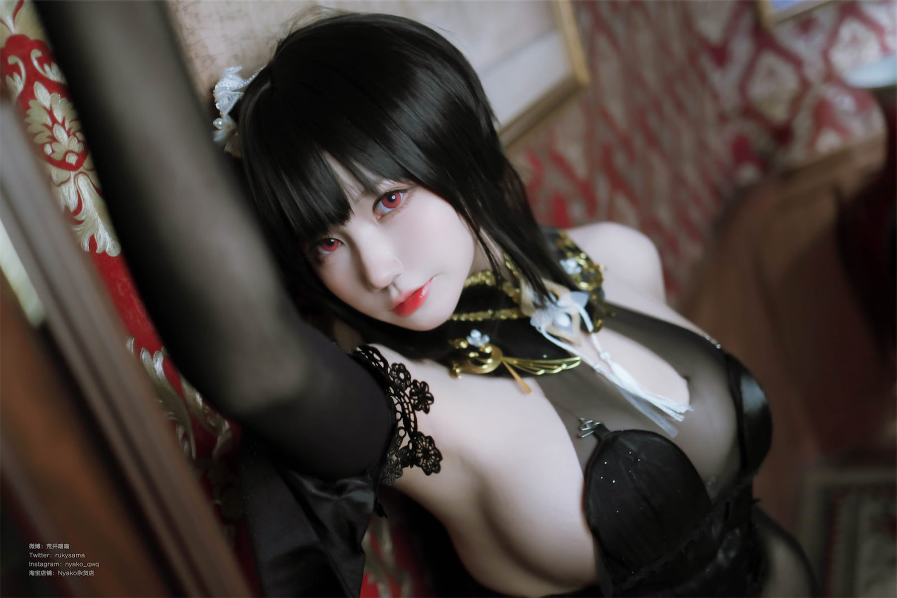 Nyako喵子 – 碧蓝航线镇海 Cosplay-第3张
