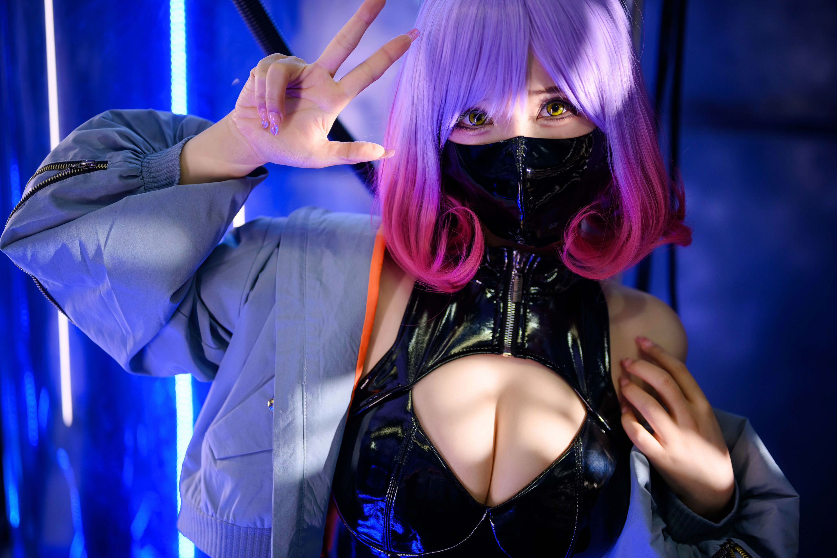 二次元妹子抱走莫子aa LUNA Cosplay-第35张
