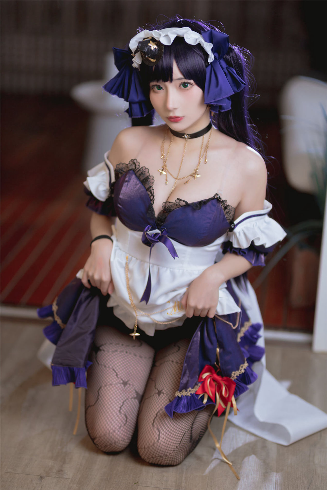 是三不是世w – 原神莫娜女仆 Cosplay-第37张