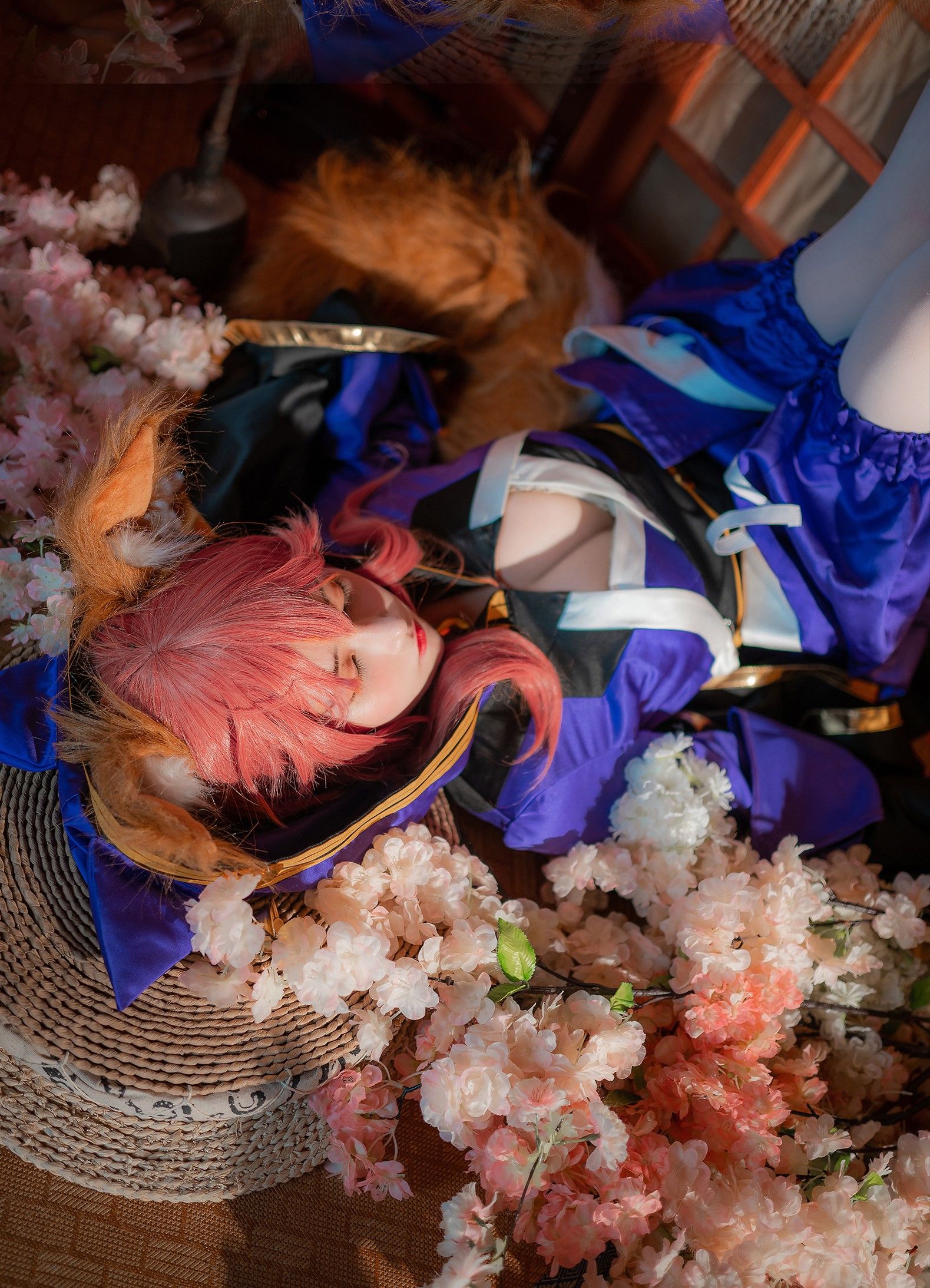 凛子酱 – 玉藻前 忠犬 Cosplay-第35张