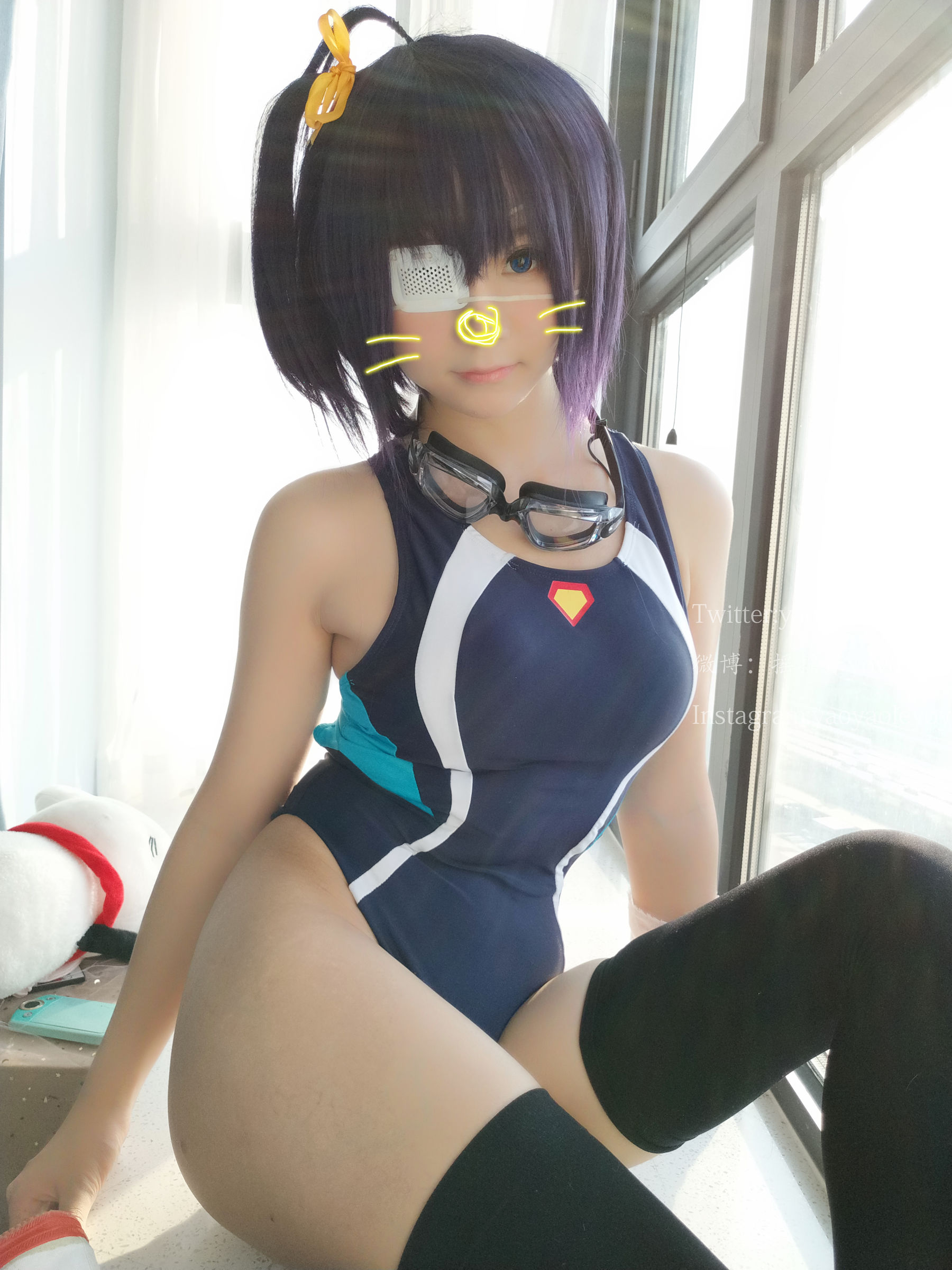 萌妹子Coser摇摇乐yoyo 六花 Cosplay-第86张
