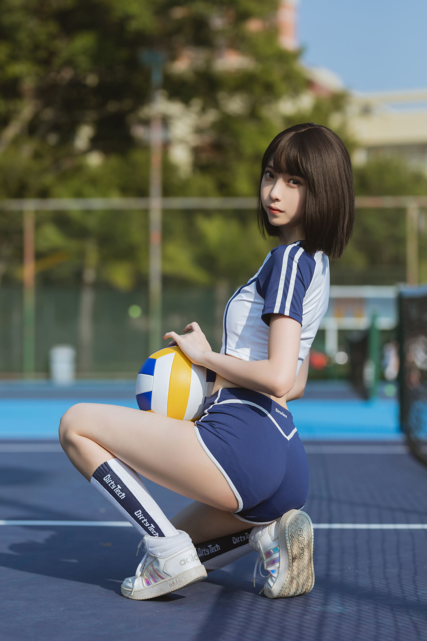 许岚(叁月life) – 夏日运动服 Cosplay-第34张