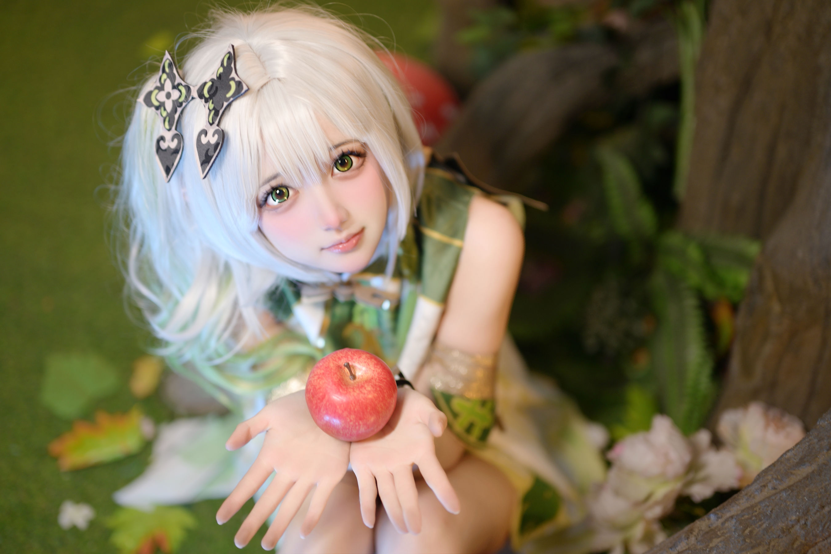 莱可Raika – 纳西妲的乐园 Cosplay-第14张