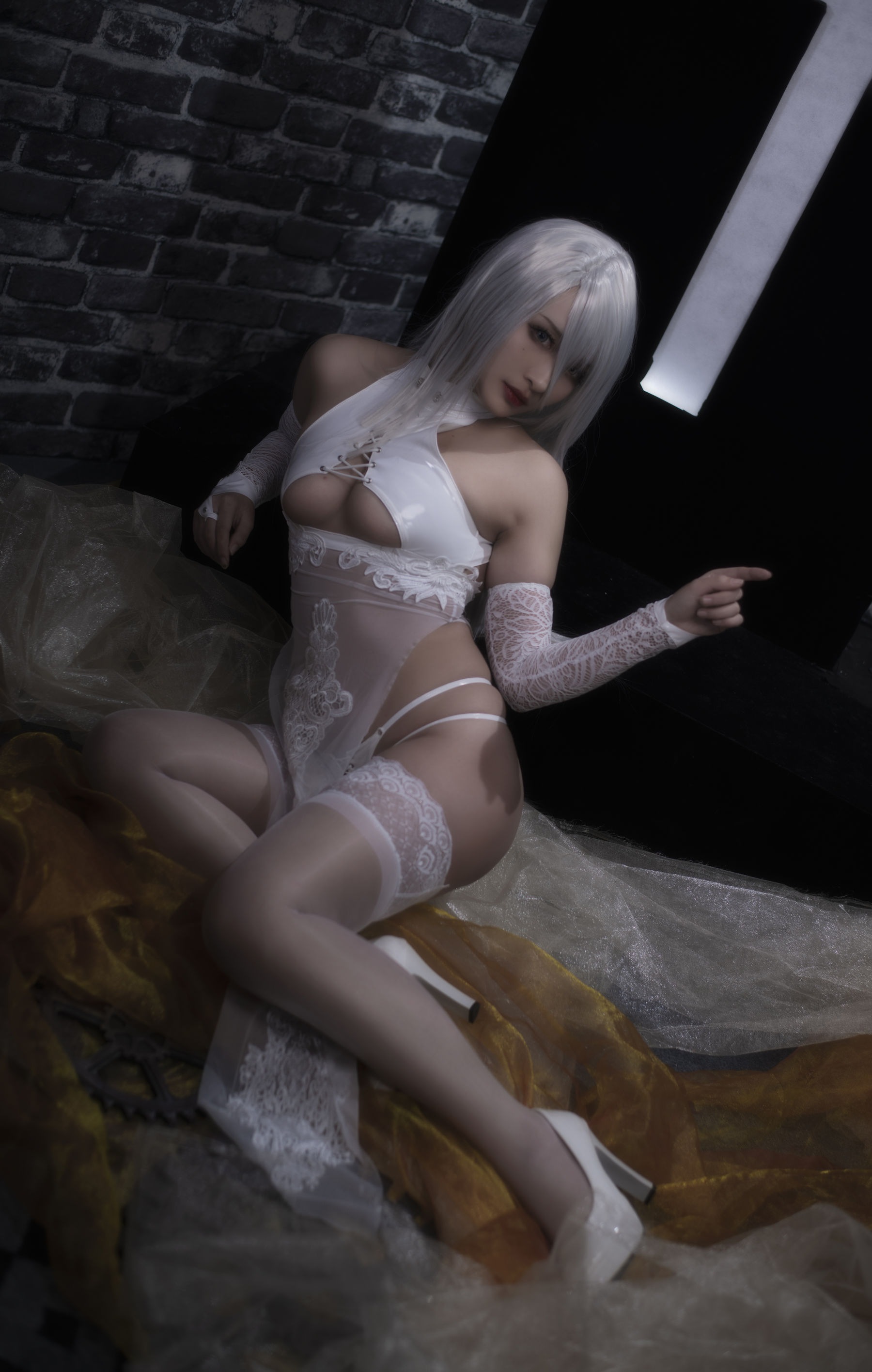 动漫博主洛璃LoLiSAMA – 尼尔A2 Cosplay-第26张