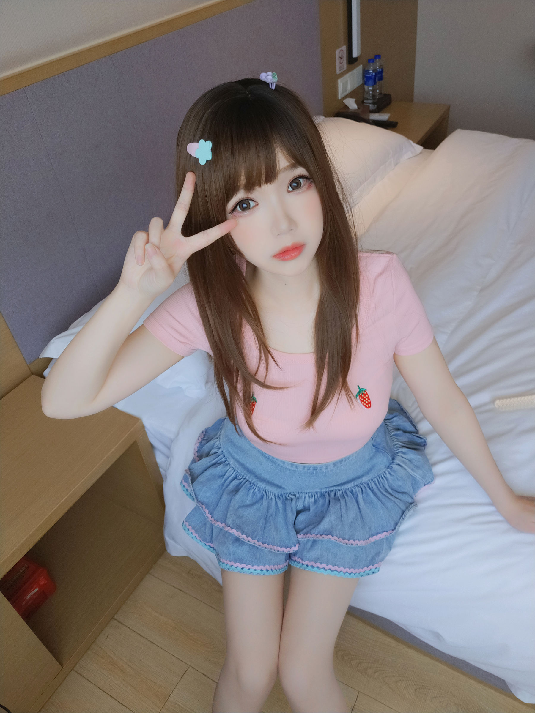动漫博主雪晴Astra – 短裙妹妹 Cosplay-第7张