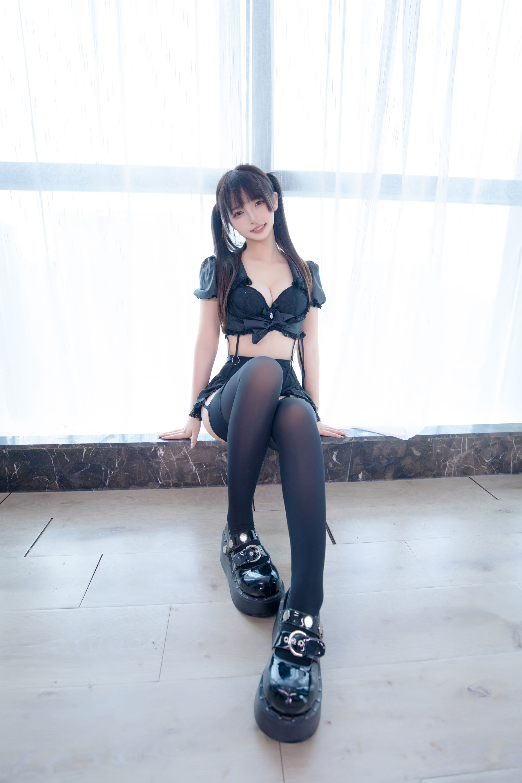 萝莉神楽板真冬 之足底星光 Cosplay-第45张