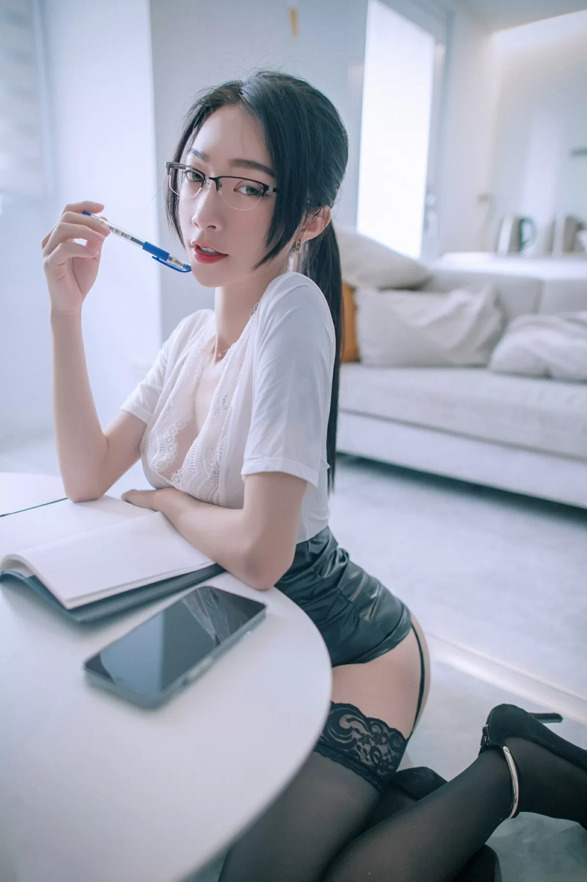JVID图集 飘飘 – 保险业务员 Cosplay-第78张