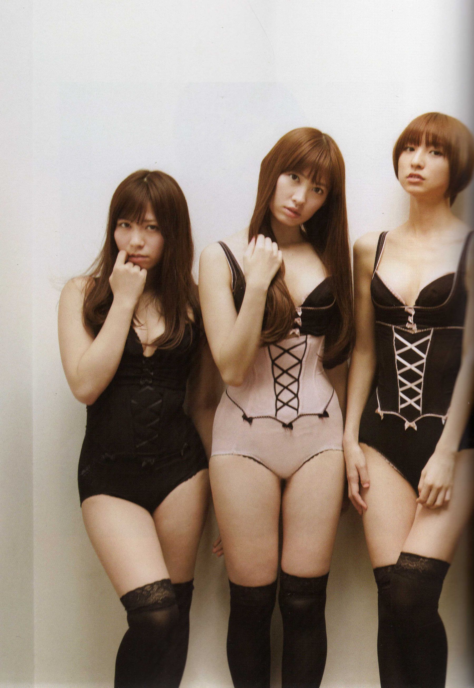 日本AKB48女子组合《2013 Fashion Book内衣秀》 Cosplay-第29张