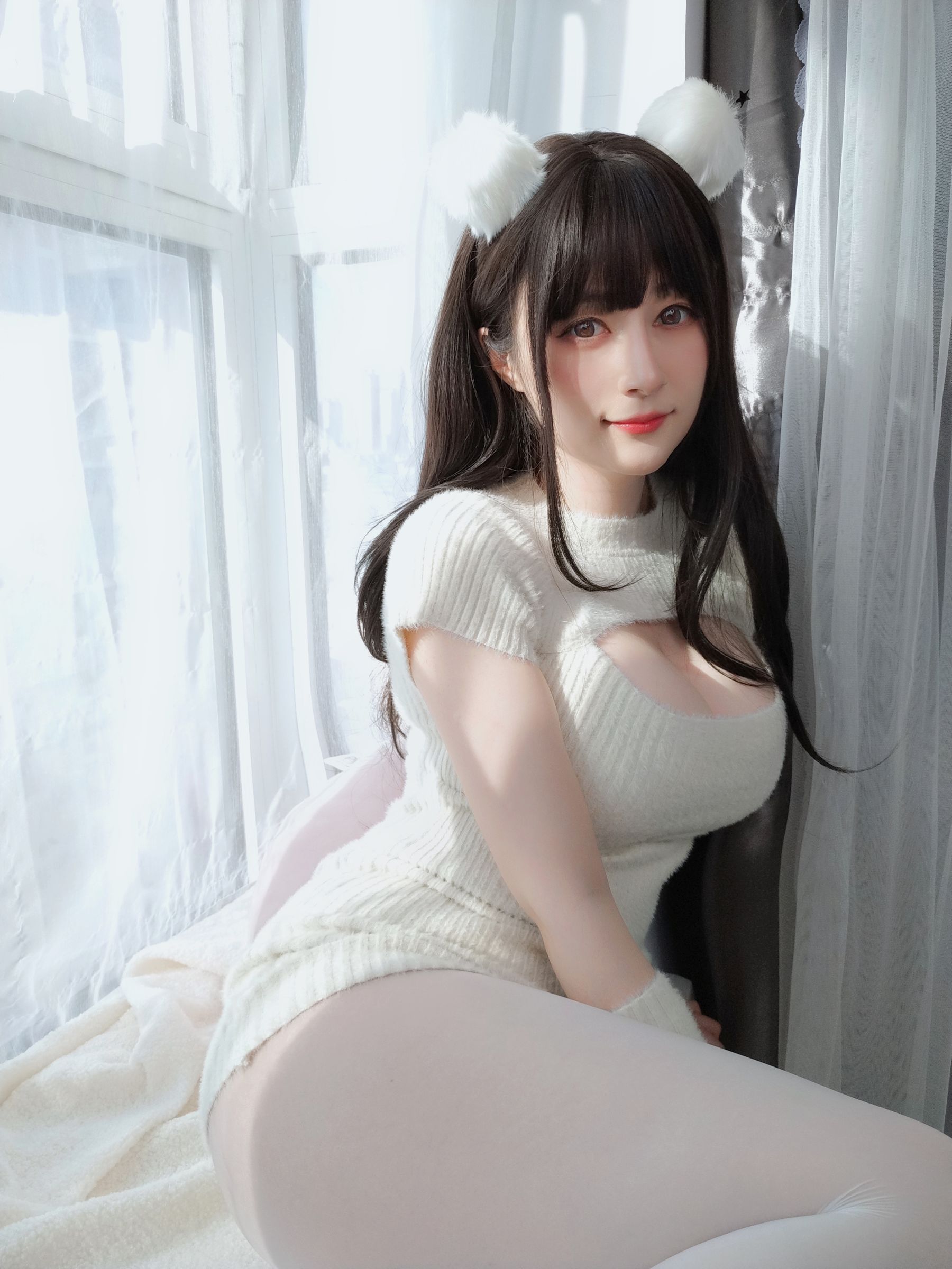 Coser小姐姐白银 – 白い真珠 Cosplay-第66张