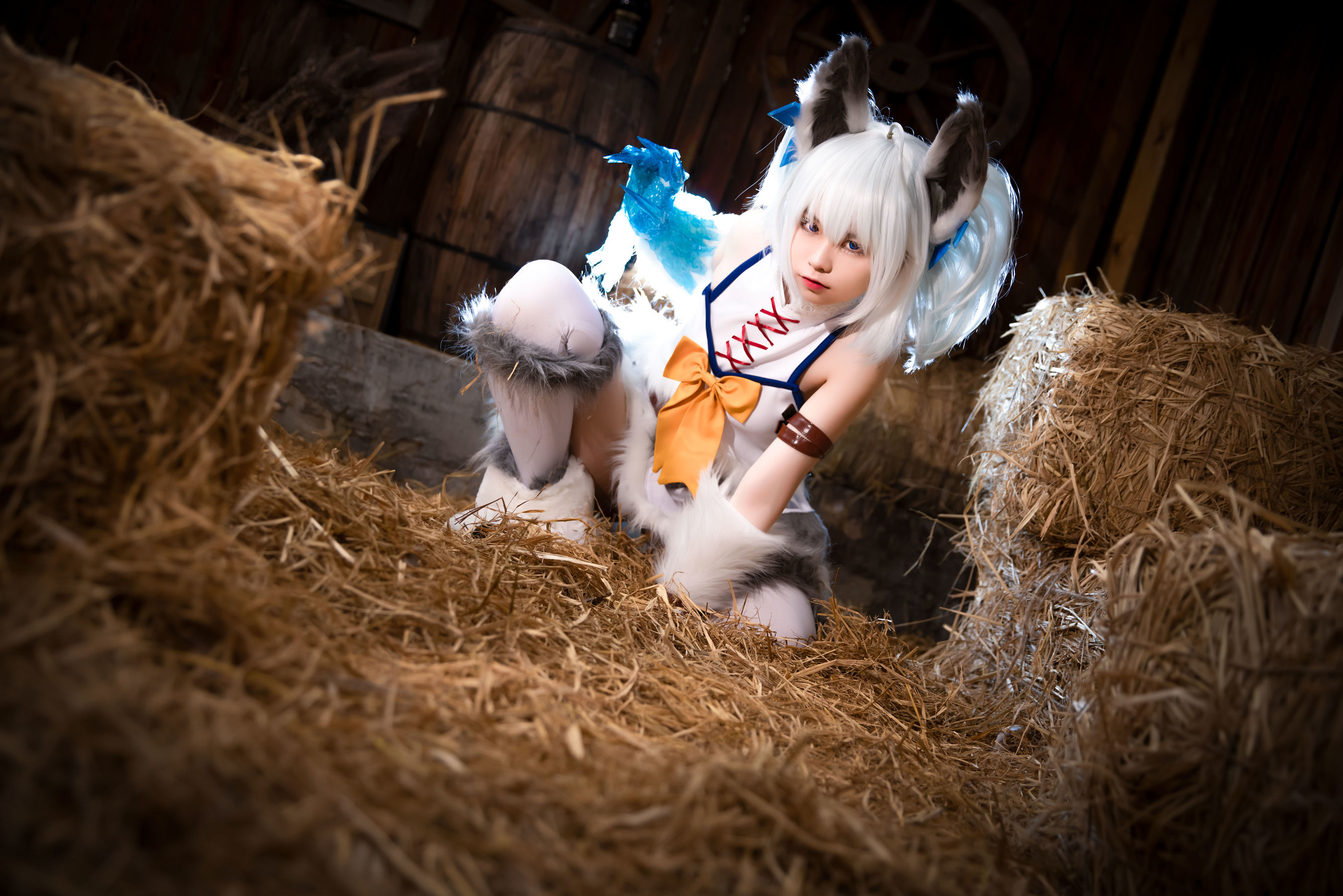 动漫博主G44不会受伤 – 地牢刹那常服 Cosplay-第3张