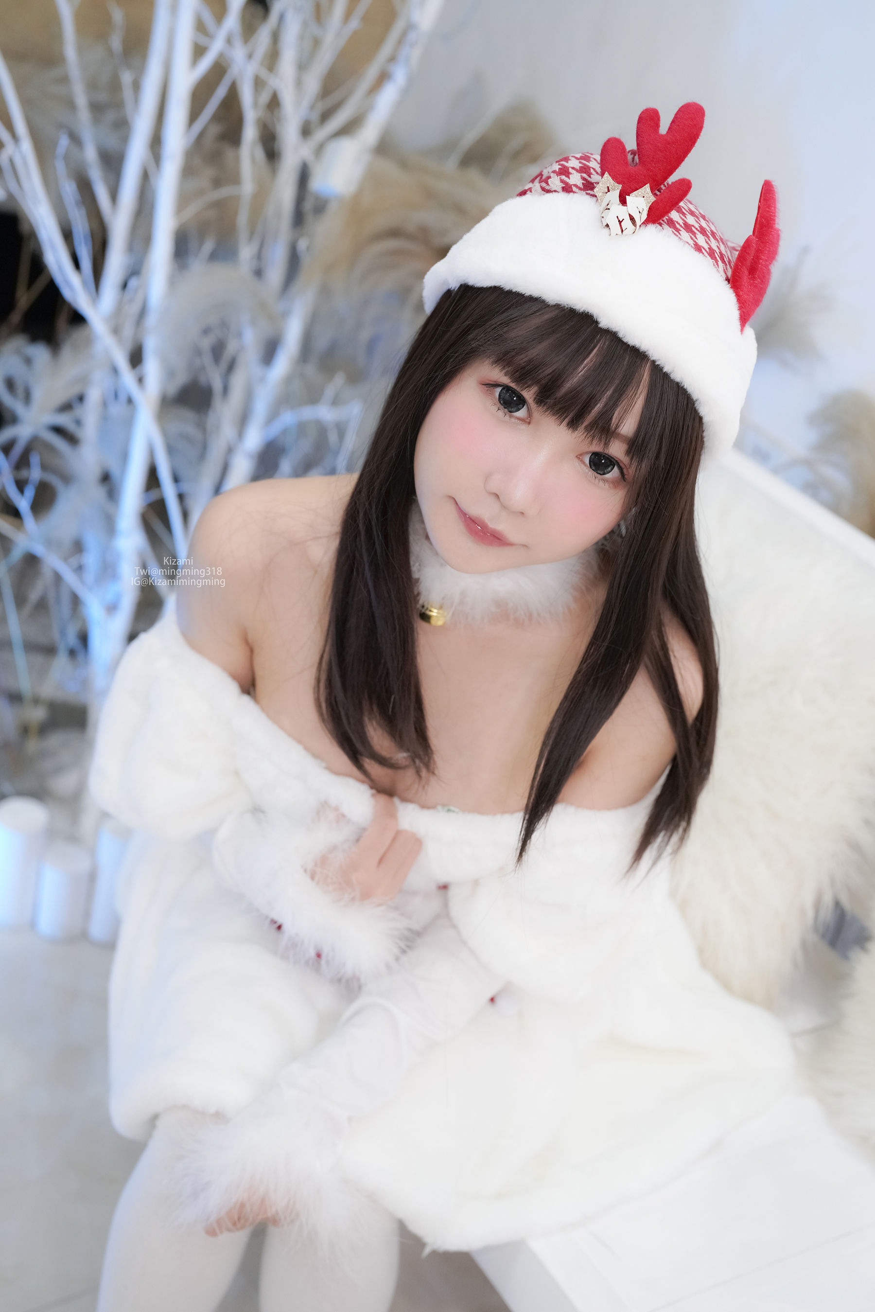 [銘銘Kizami] fantia 2021-12-24 Christmas Eve Cosplay-第7张