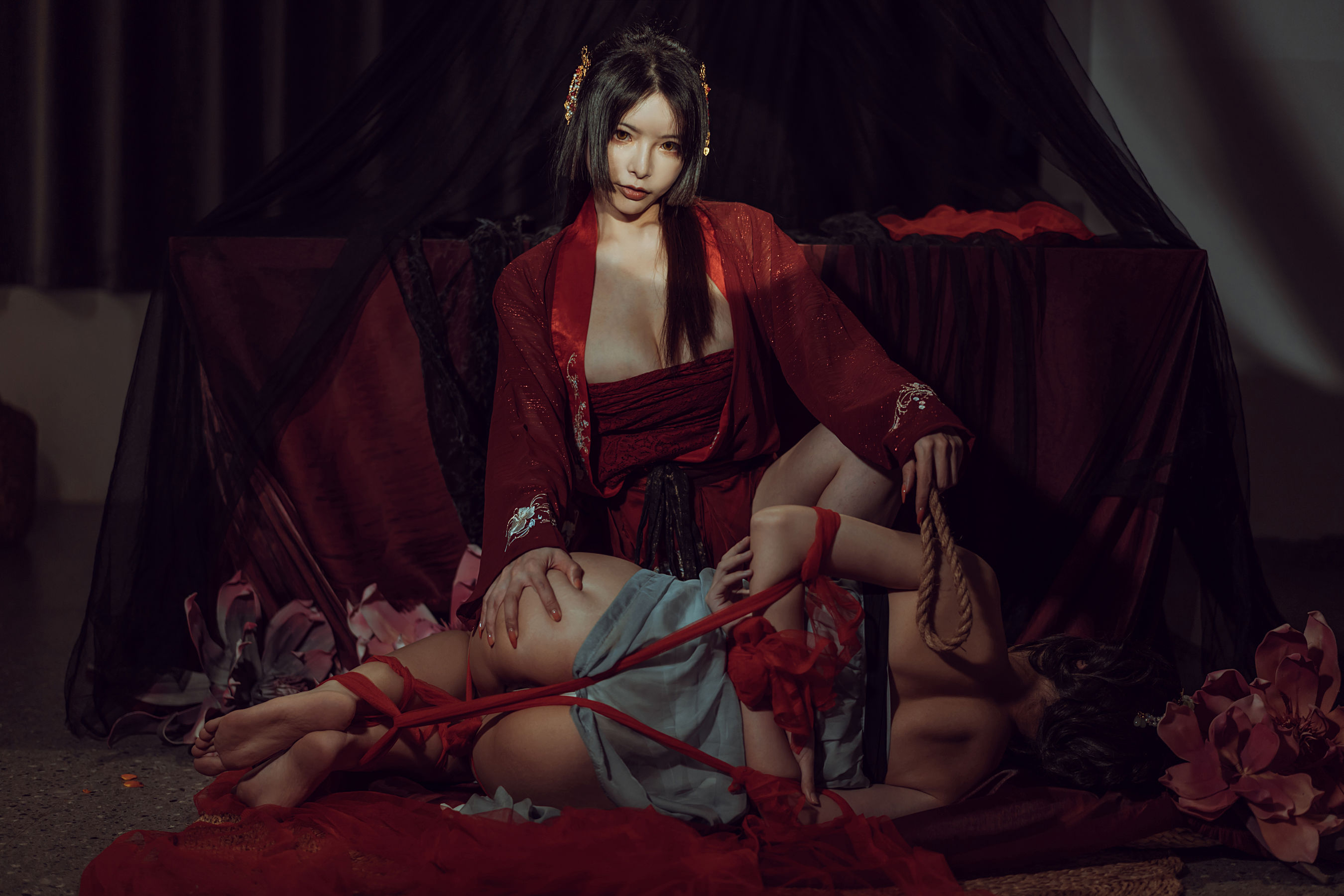 秋和柯基(夏小秋秋秋) – 昏红帐 Cosplay-第17张