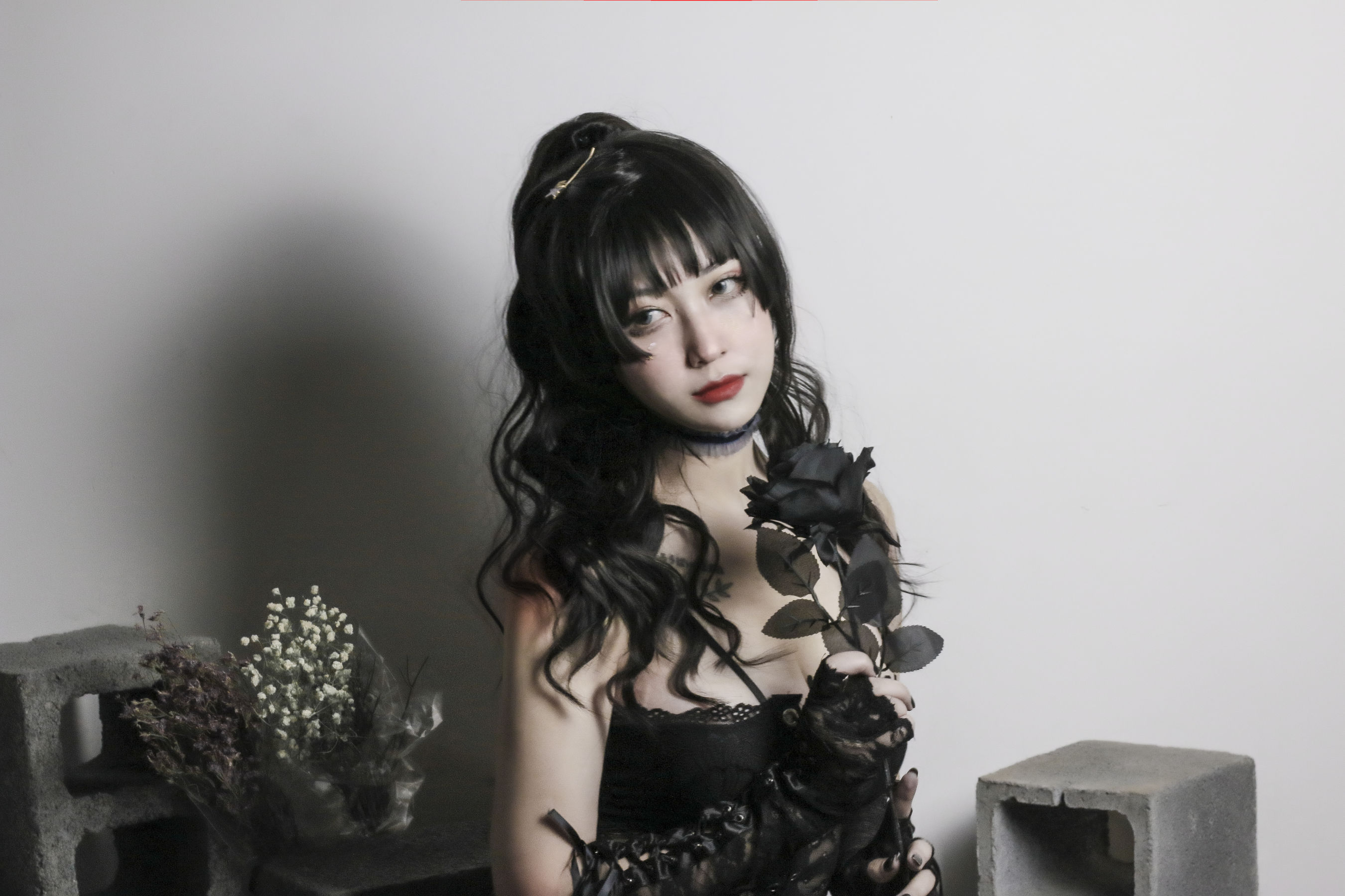 奇行家狗崽(棕桠阿狗崽) – 黑白无相 Cosplay-第6张