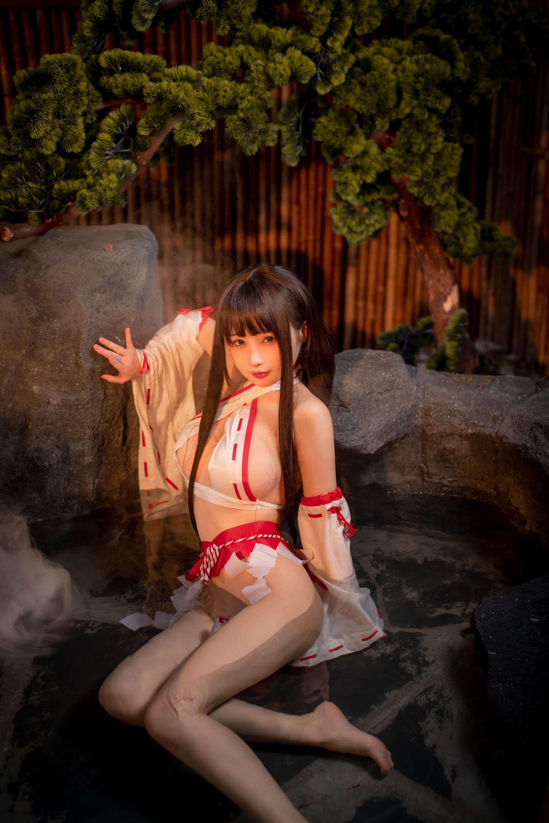 桜井宁宁 – 纯洁巫女 Cosplay-第14张