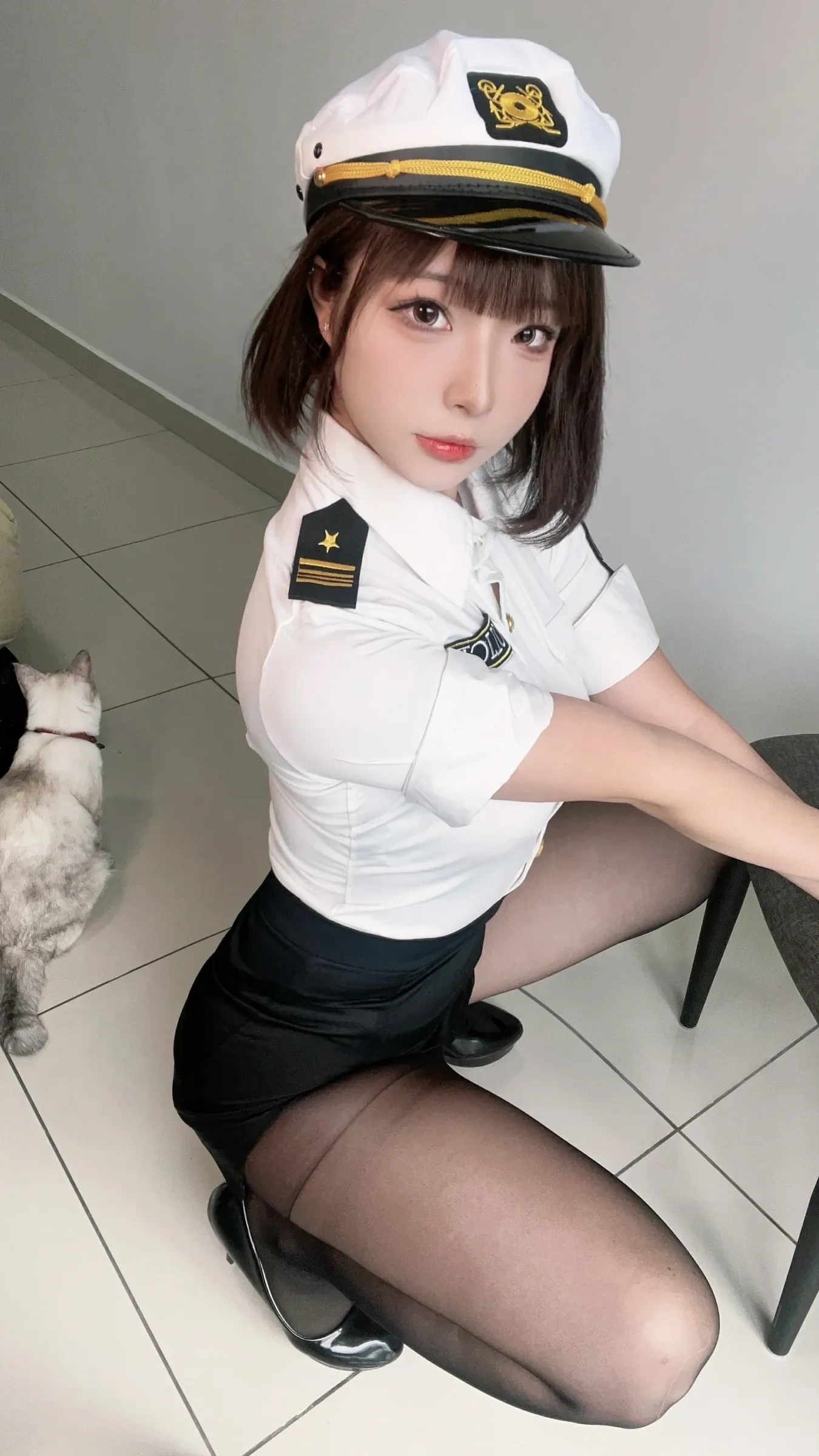 yuuhui玉汇 – Patreon订阅 不良女警 Cosplay-第43张
