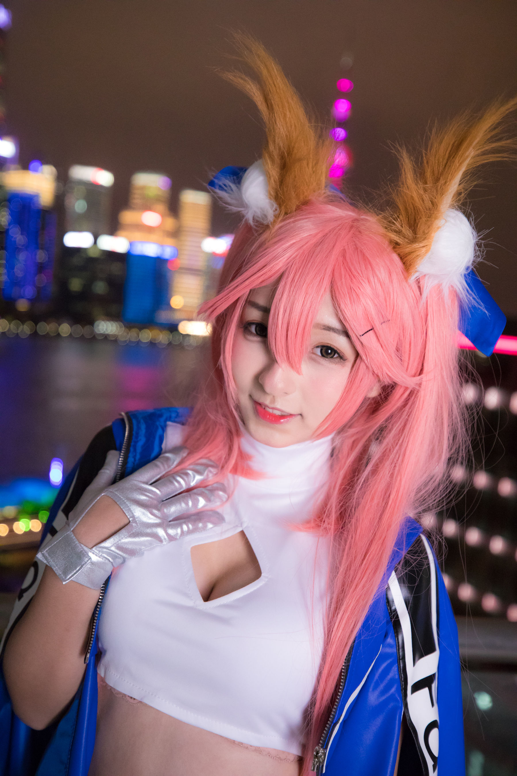 [萝莉COS] 神楽板真冬 目標はあなた、エンジン全開！！ Cosplay-第10张