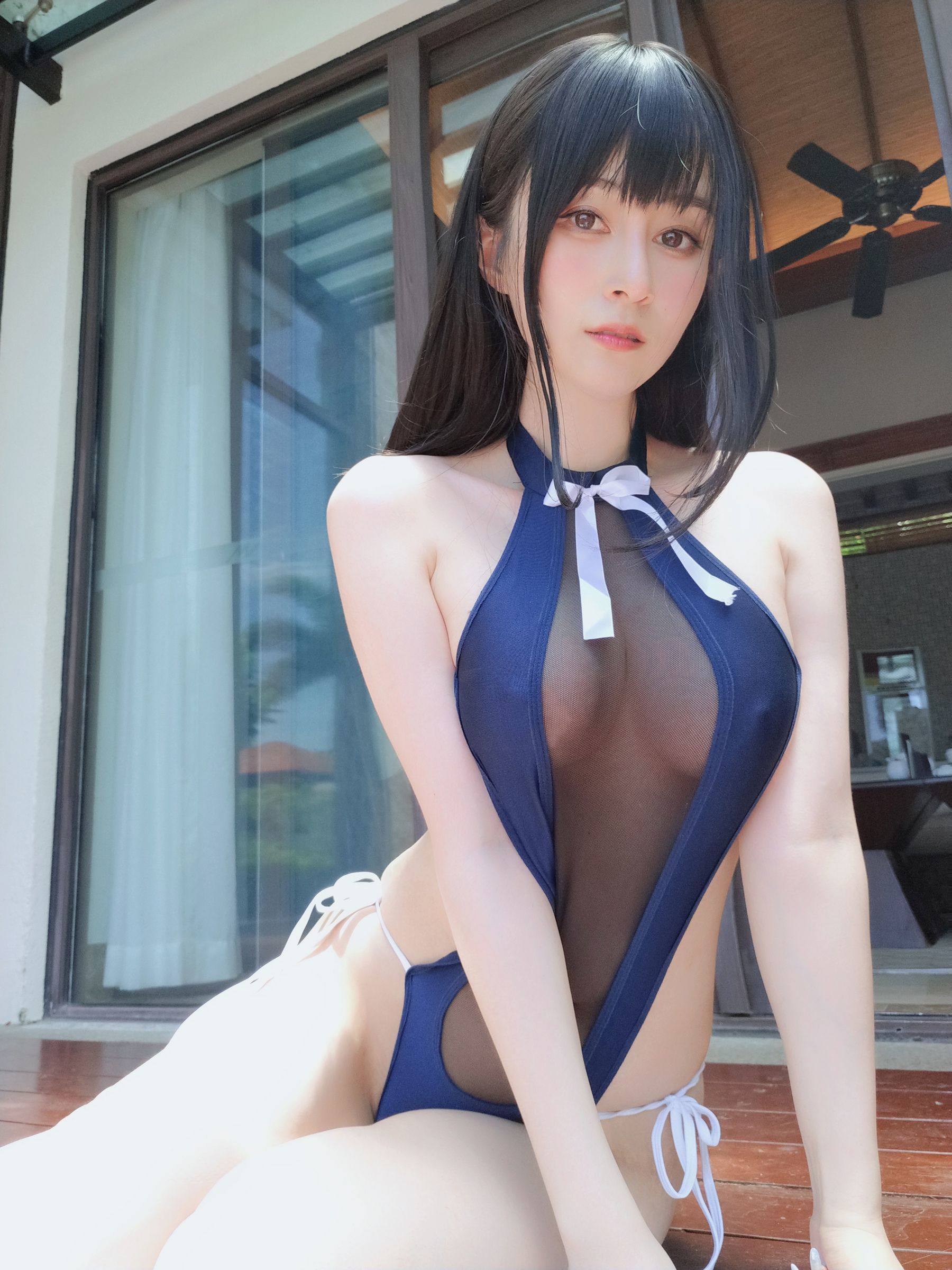 Coser小姐姐白银 – 镂空泳衣 Cosplay-第26张