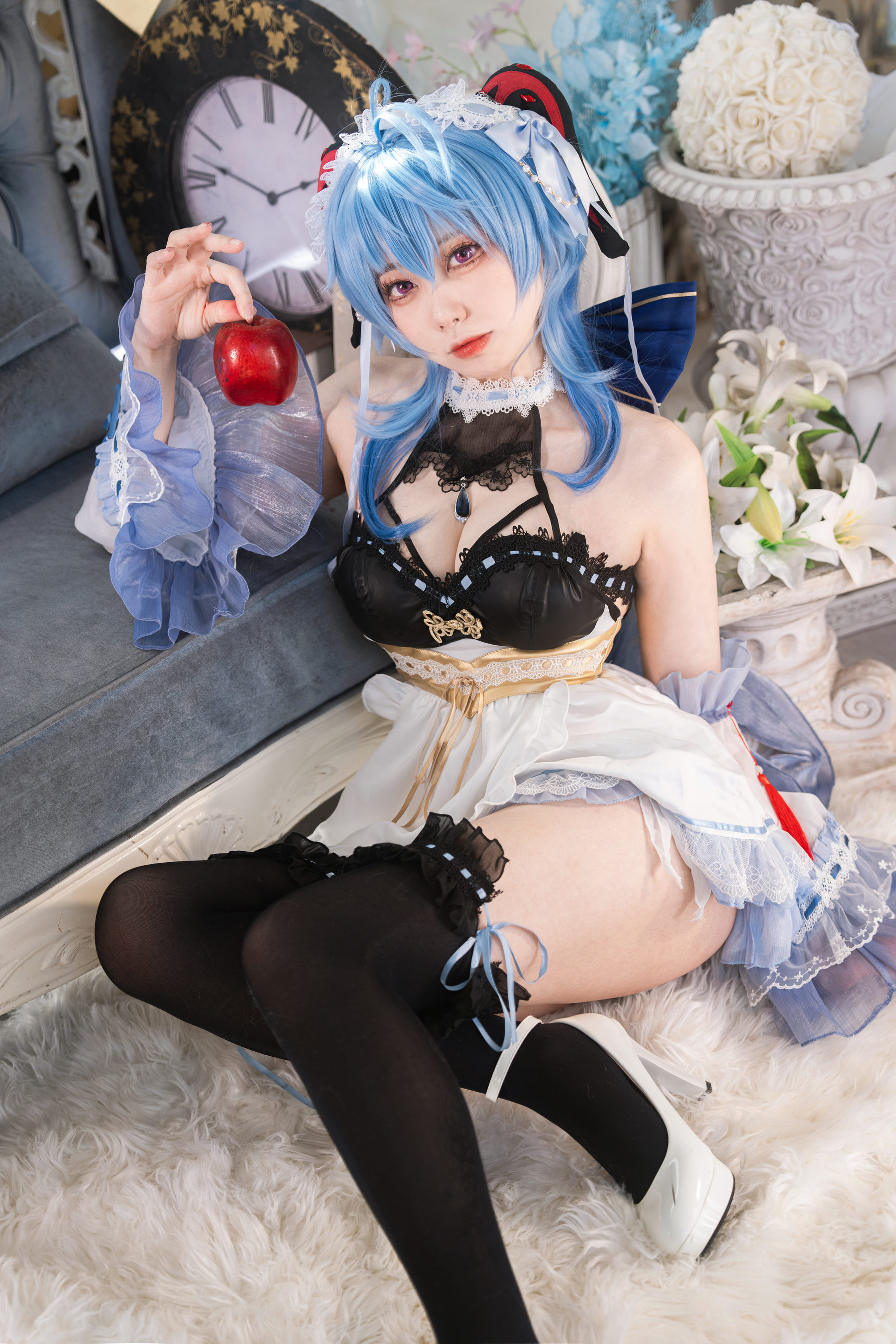 安食Ajiki – 原神 甘雨 Cosplay-第5张