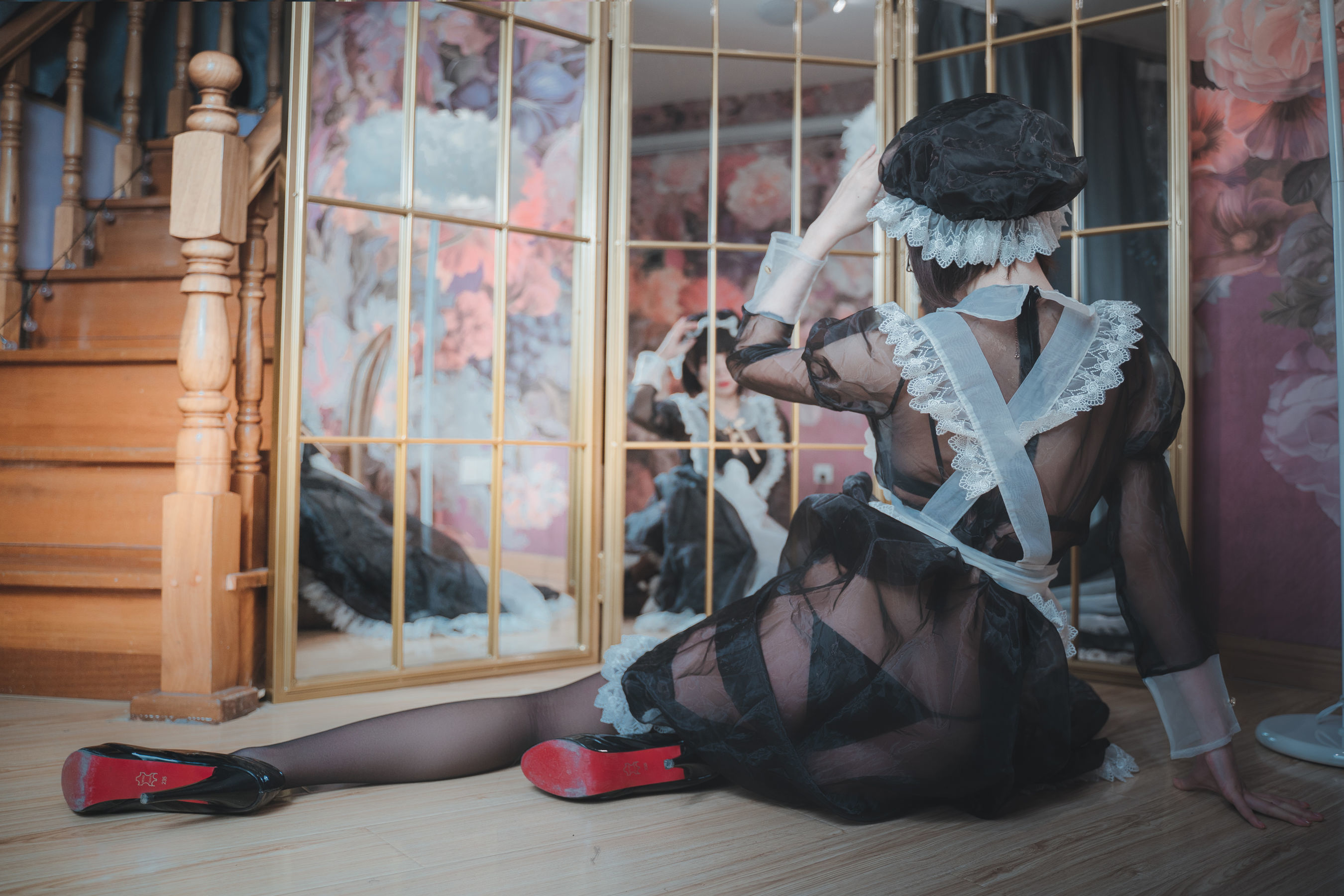 西园寺南歌 – 透明女仆 Cosplay-第44张