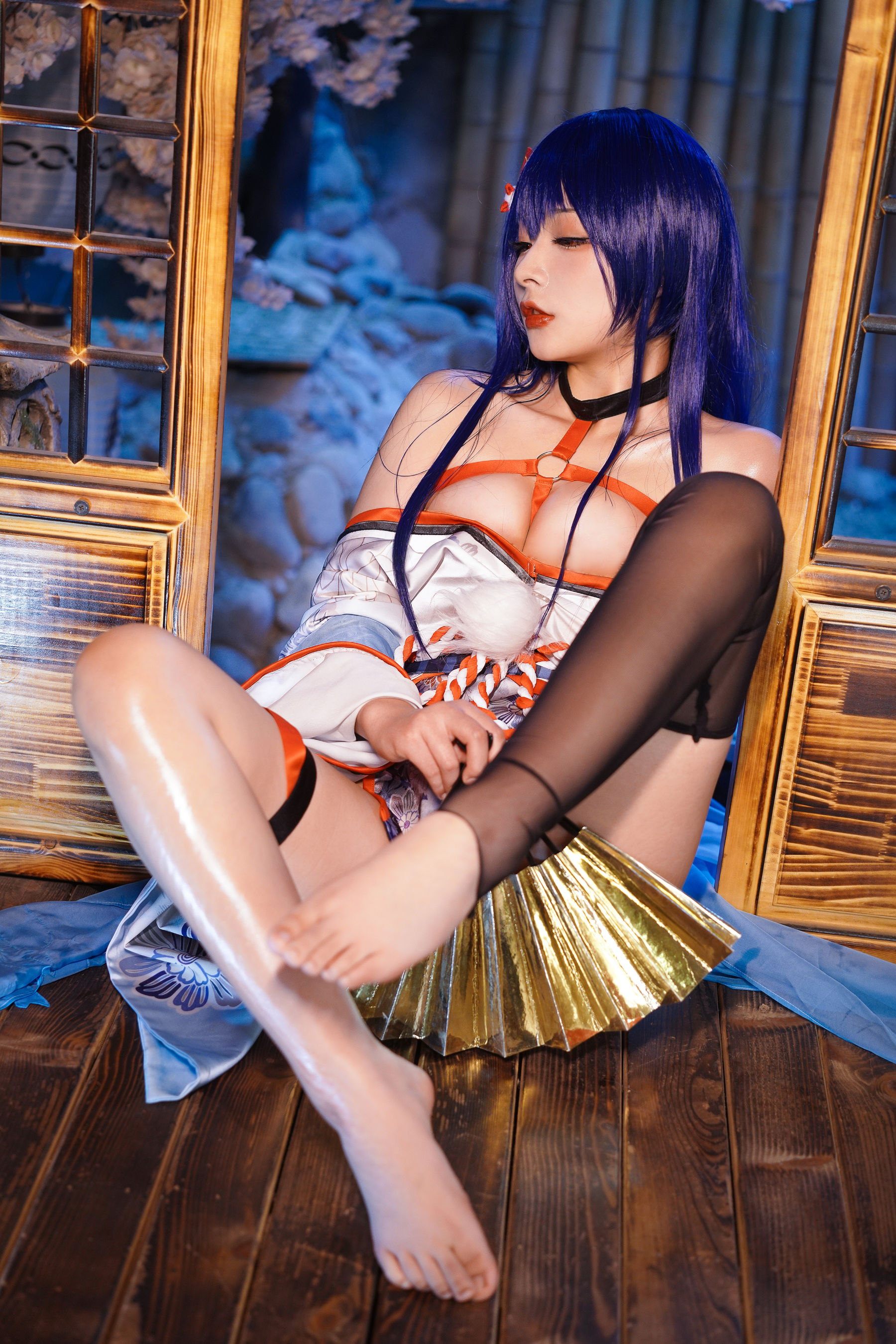 yuuhui玉汇 – 真子 和服抹油 Cosplay-第4张