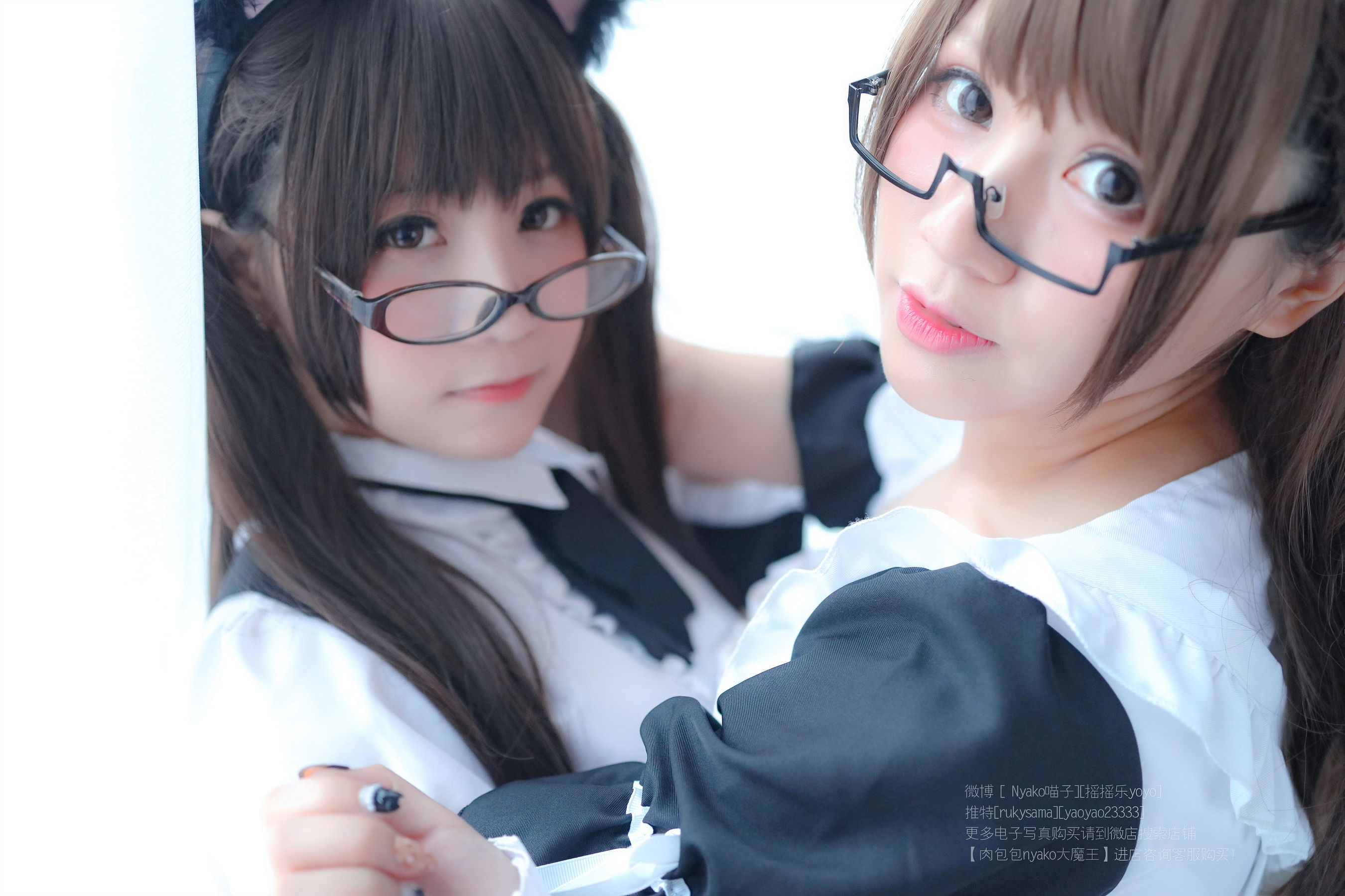 [萝莉COS] 摇摇乐yoyoNyako喵子 – 诱人女仆 Cosplay-第43张