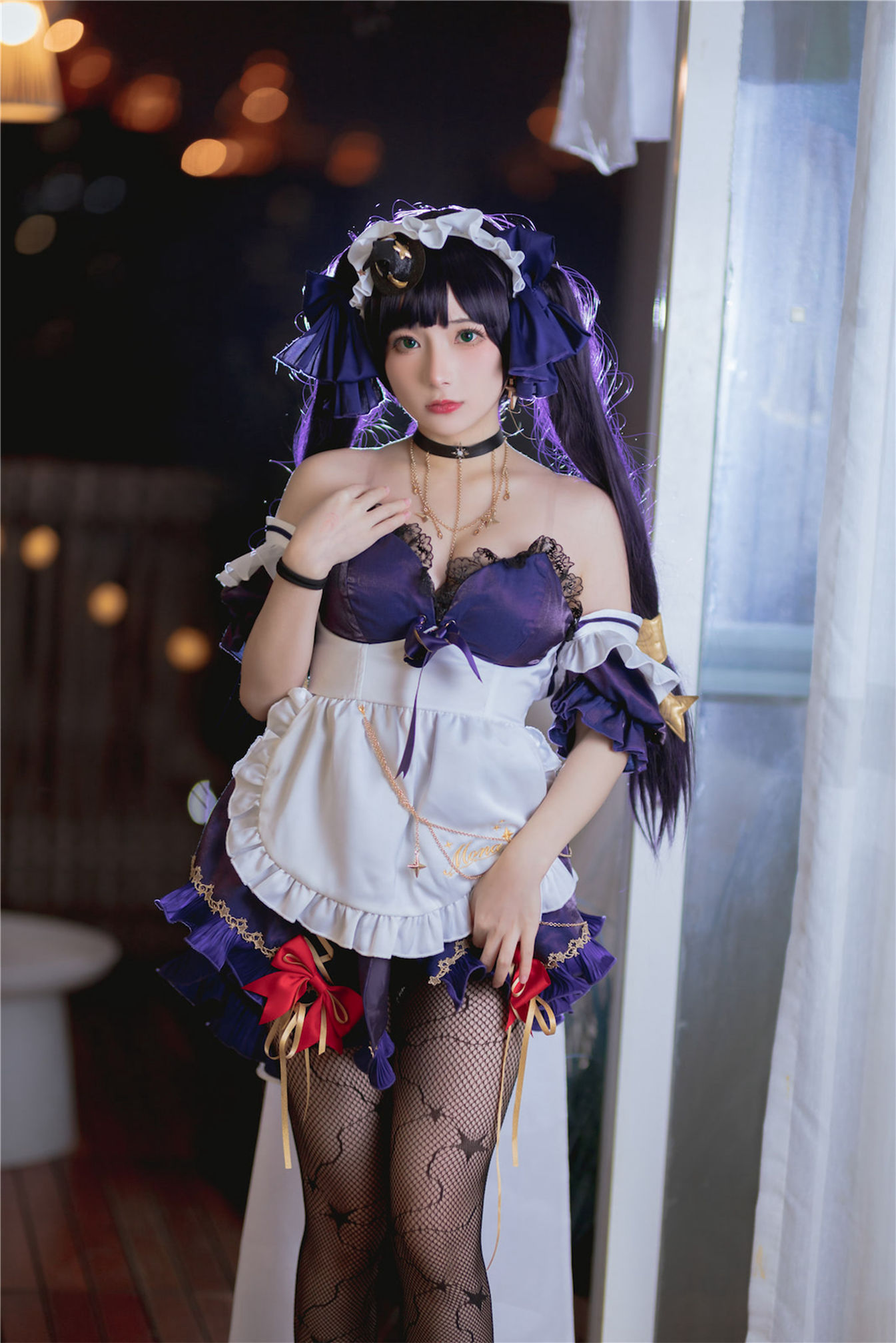 是三不是世w – 原神莫娜女仆 Cosplay-第15张