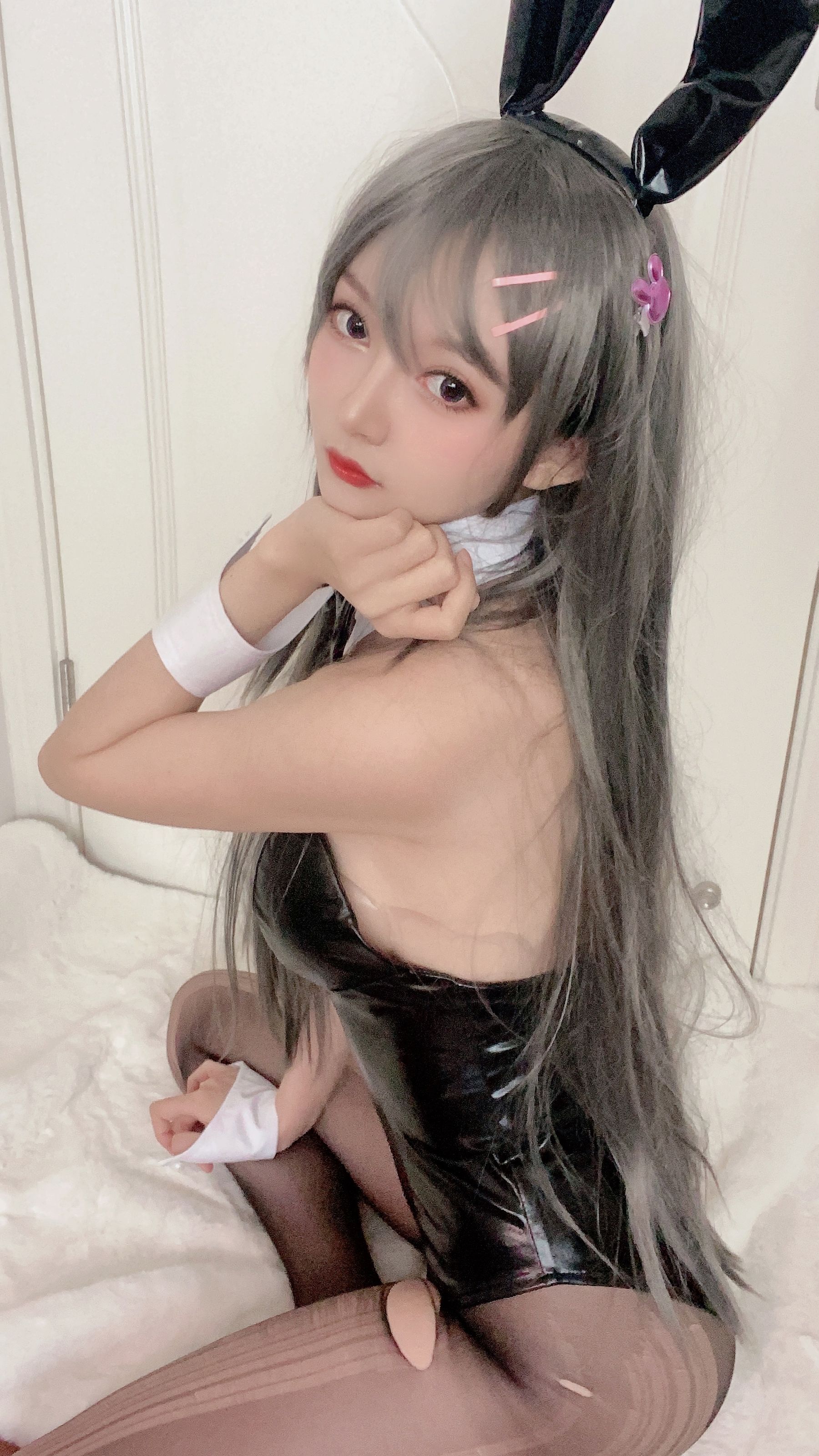 51酱 – 麻衣兔女郎 Cosplay-第9张