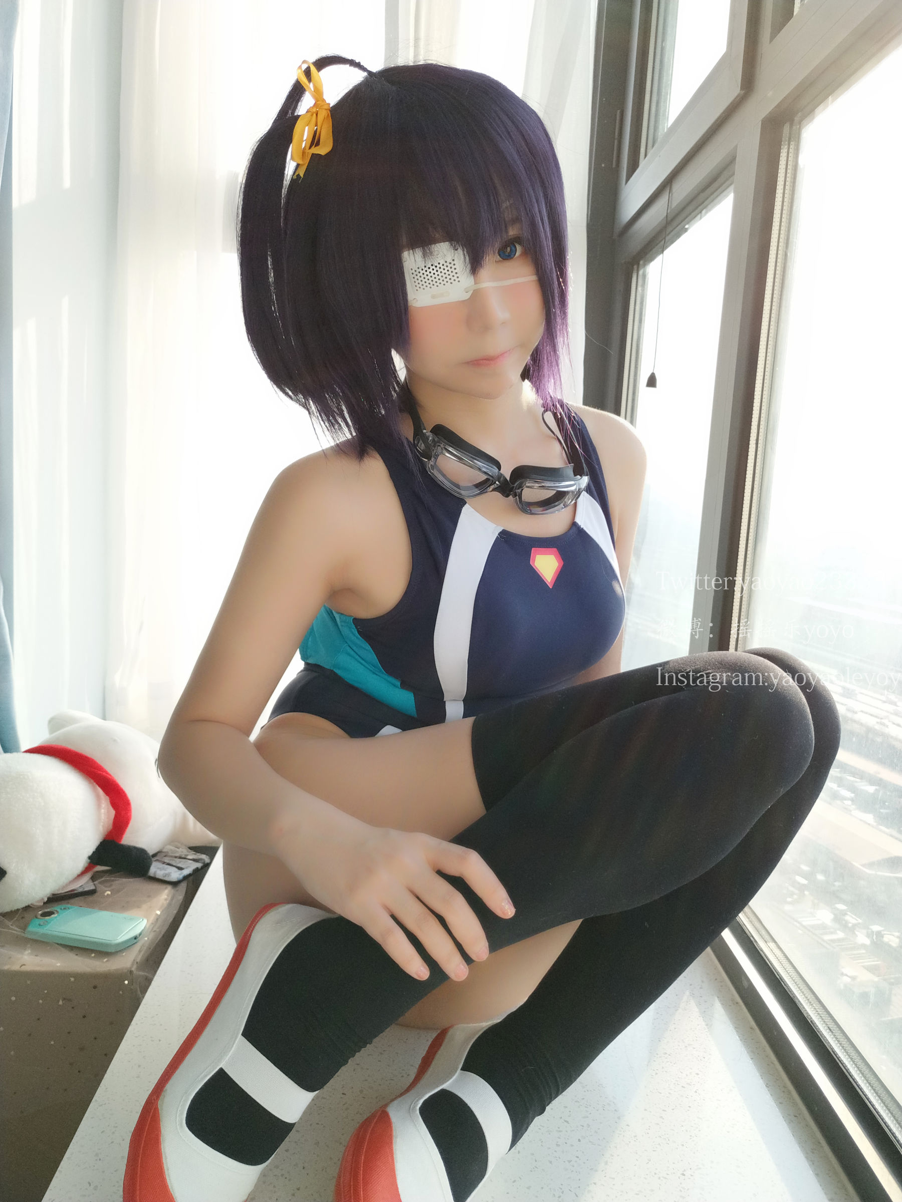 萌妹子Coser摇摇乐yoyo 六花 Cosplay-第87张