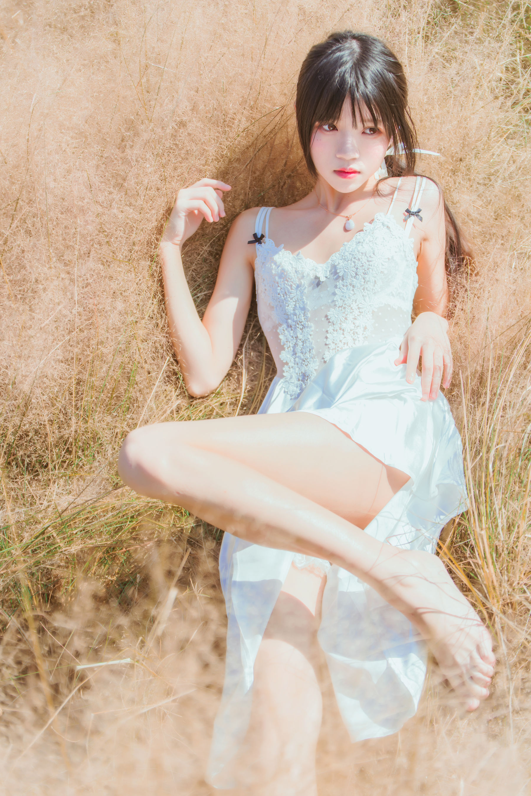 桜桃喵 原野上的浪漫 Cosplay-第7张