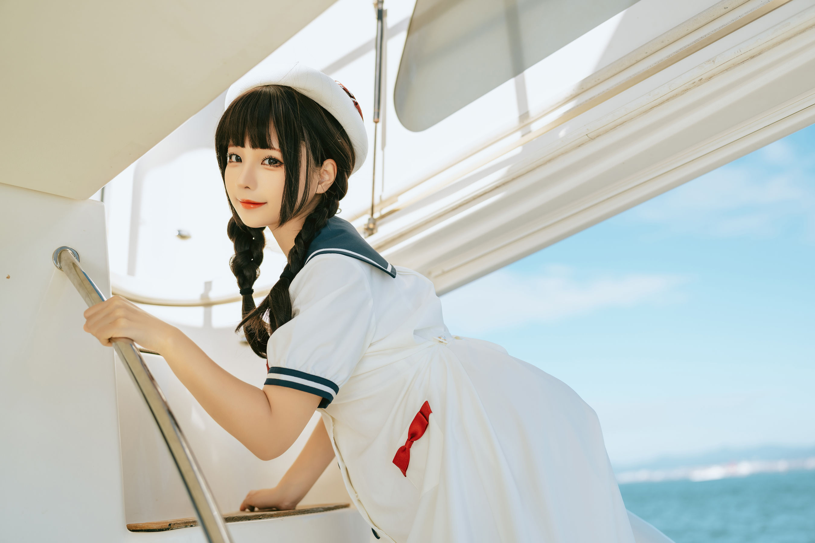 动漫博主蠢沫沫 – 水手日记（绅士版） Cosplay-第11张