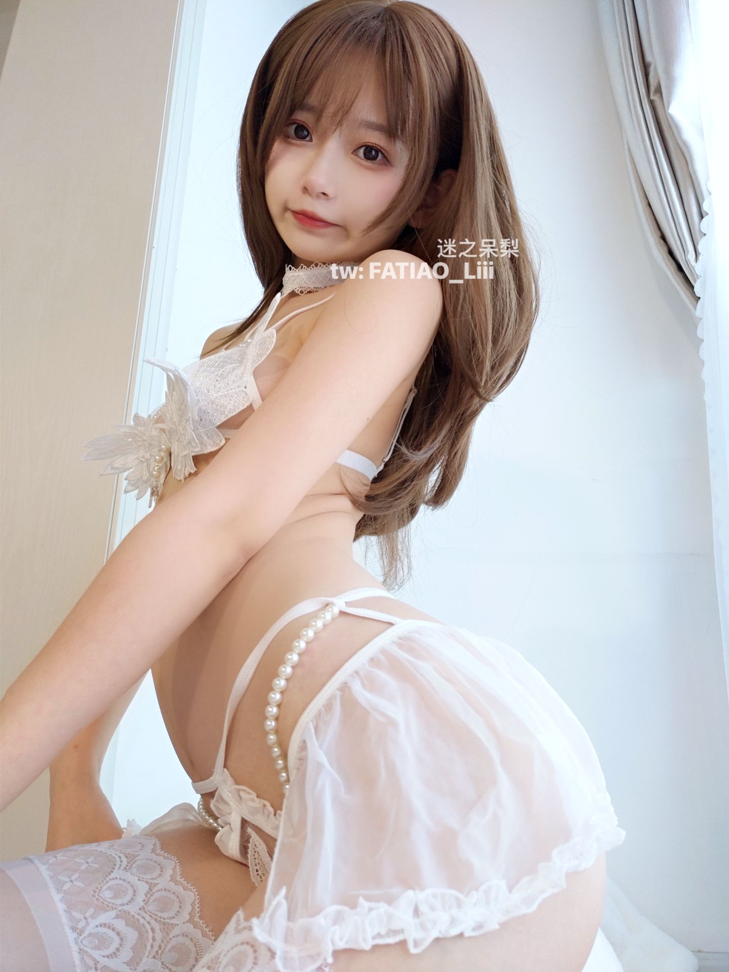迷之呆梨(发条少女) – 天使 Cosplay-第11张
