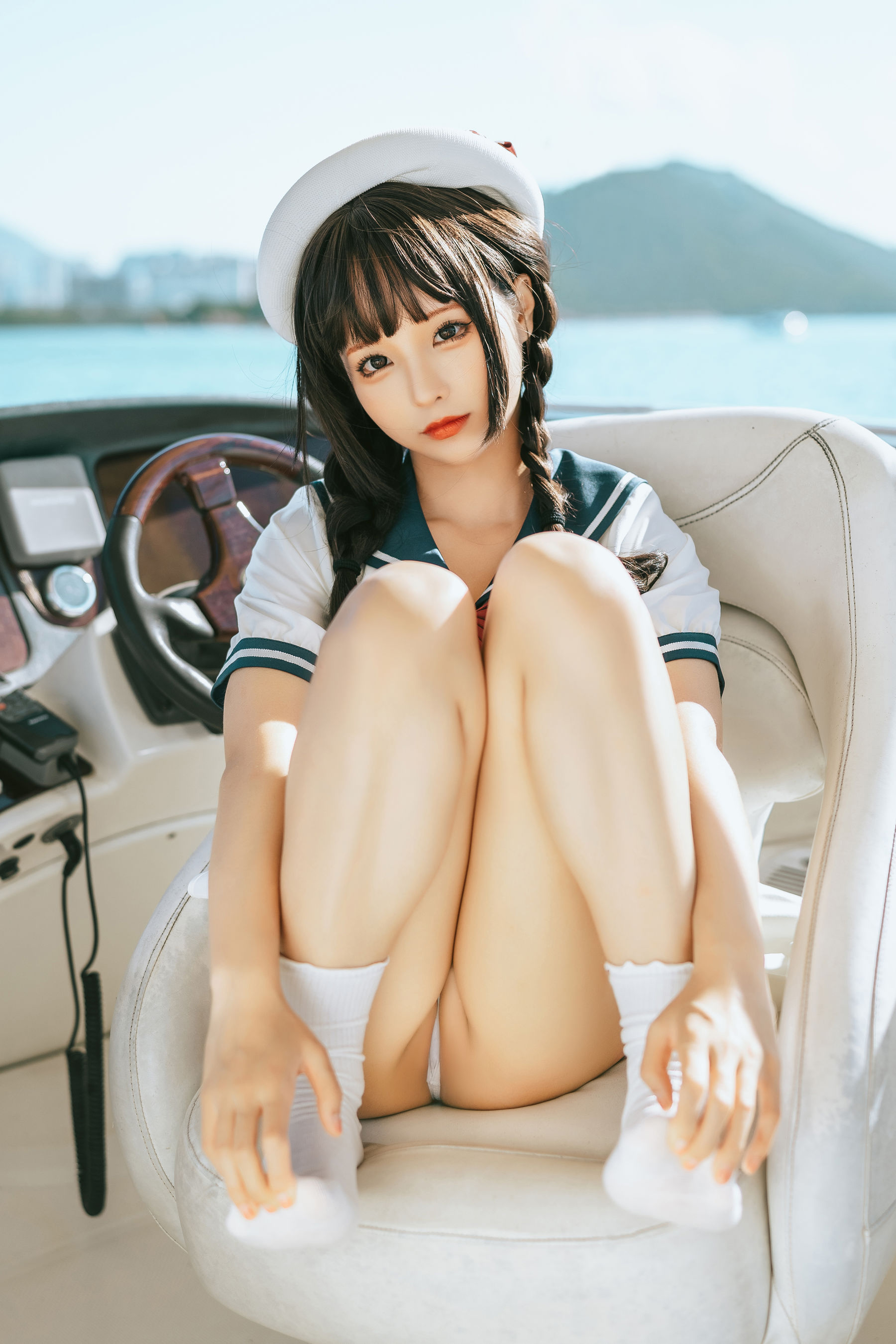 动漫博主蠢沫沫 – 水手日记（绅士版） Cosplay-第34张