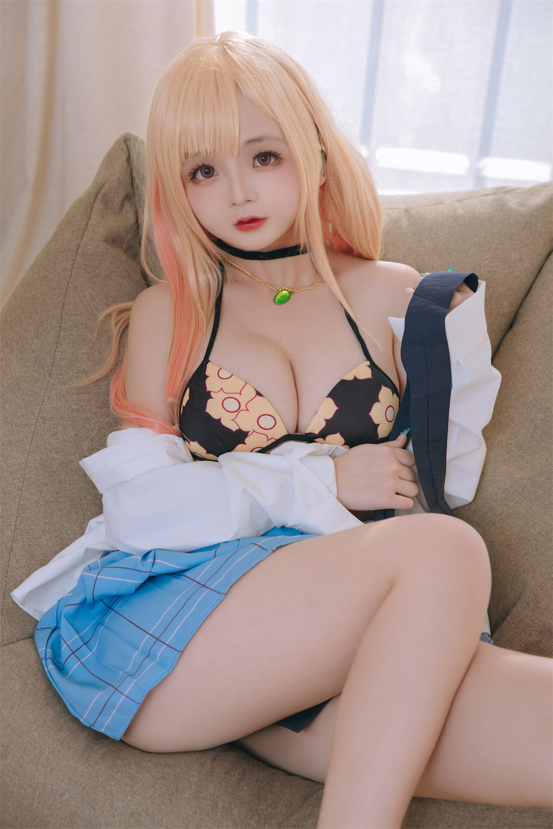 Cosplay日奈娇 – 更衣人偶喜多川海梦泳装 Cosplay-第50张