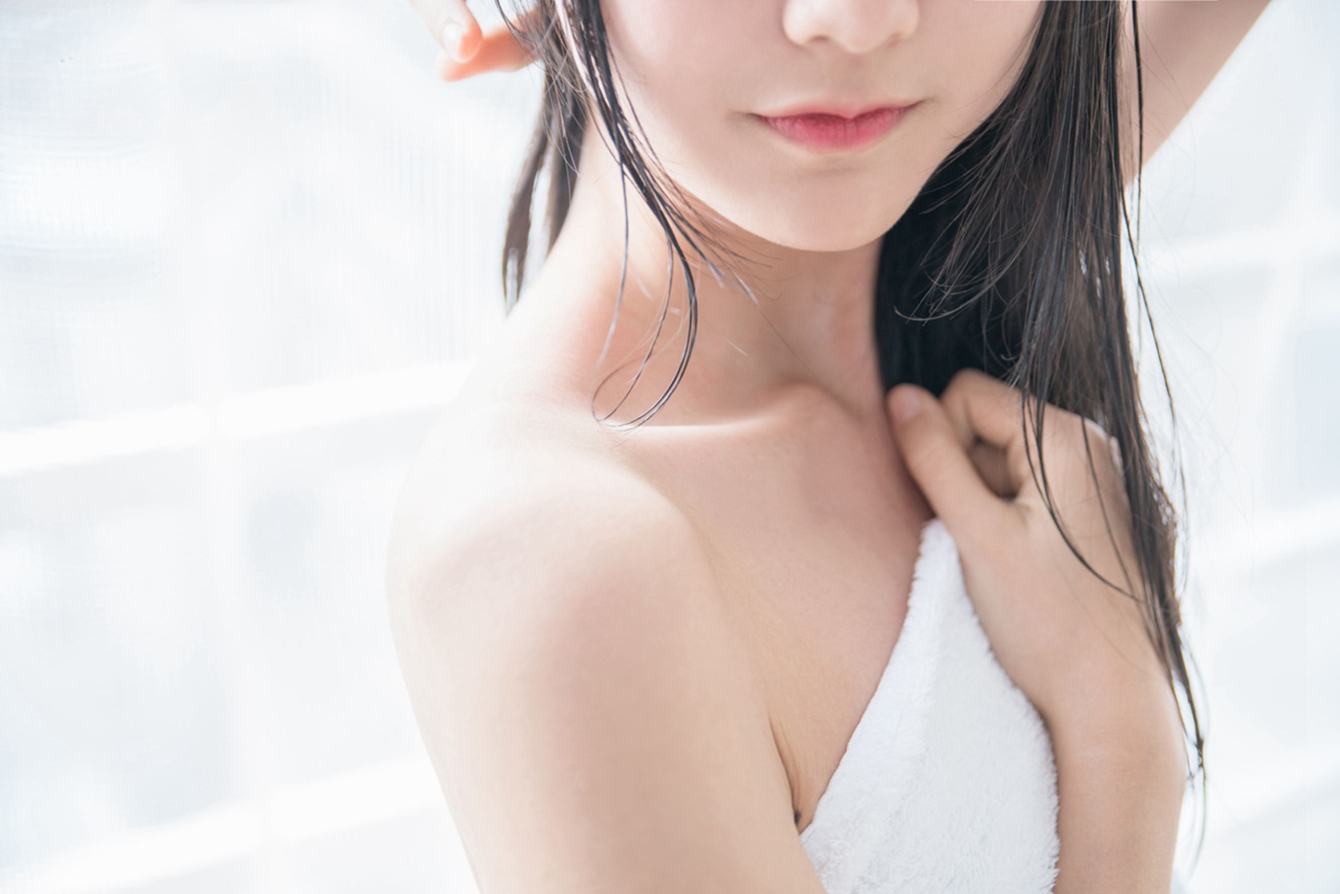 [萝莉COS] 木绵绵OwO – 出浴 Cosplay-第1张