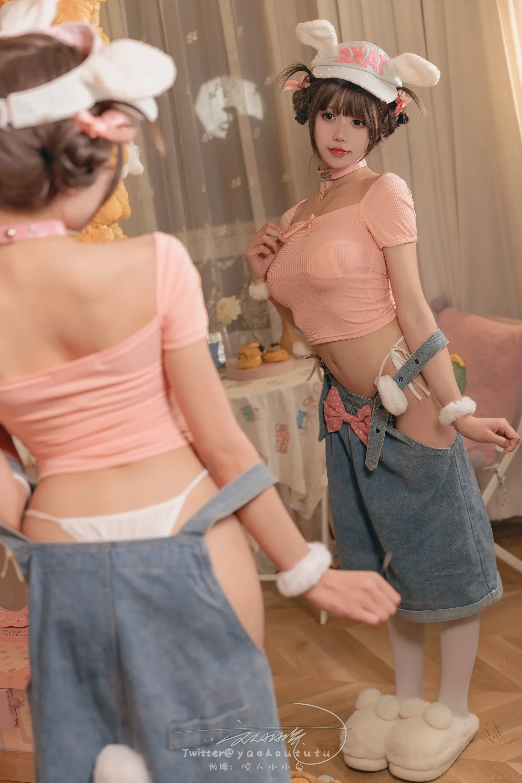 咬一口兔娘 – 甜心小狗 恋爱告急 Cosplay-第4张