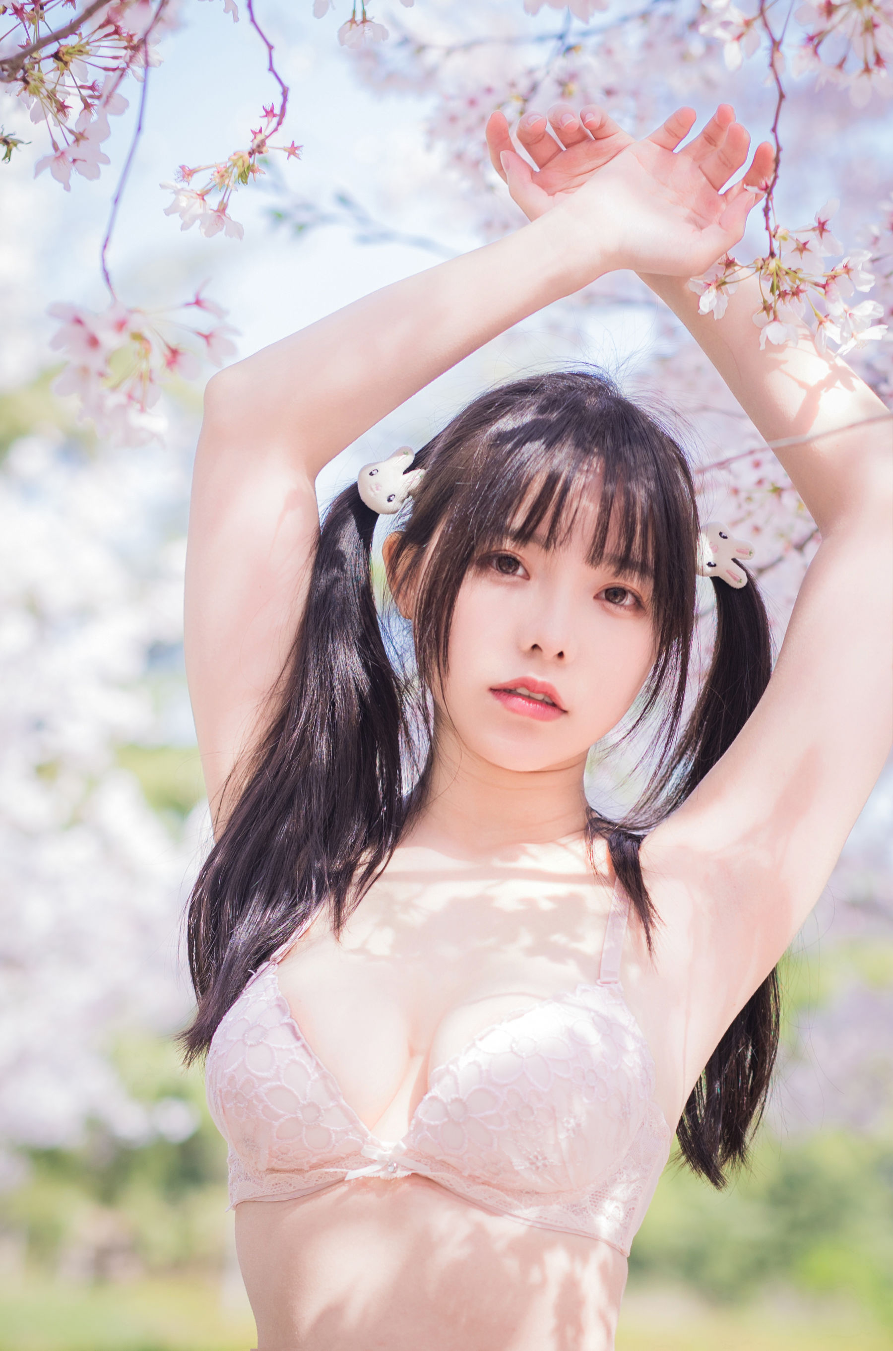 六味帝皇酱 – 樱花JK Cosplay-第22张