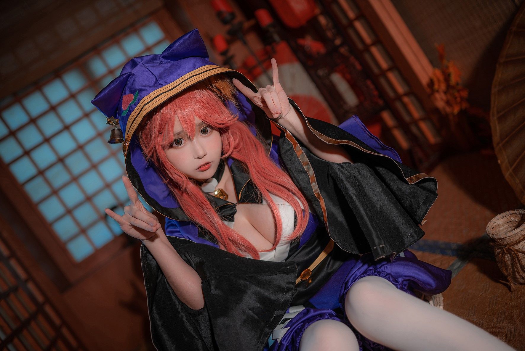 凛子酱 – 玉藻前 忠犬 Cosplay-第6张