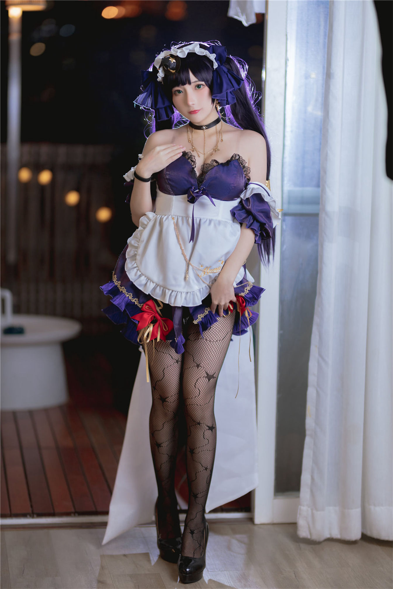 是三不是世w – 原神莫娜女仆 Cosplay-第41张