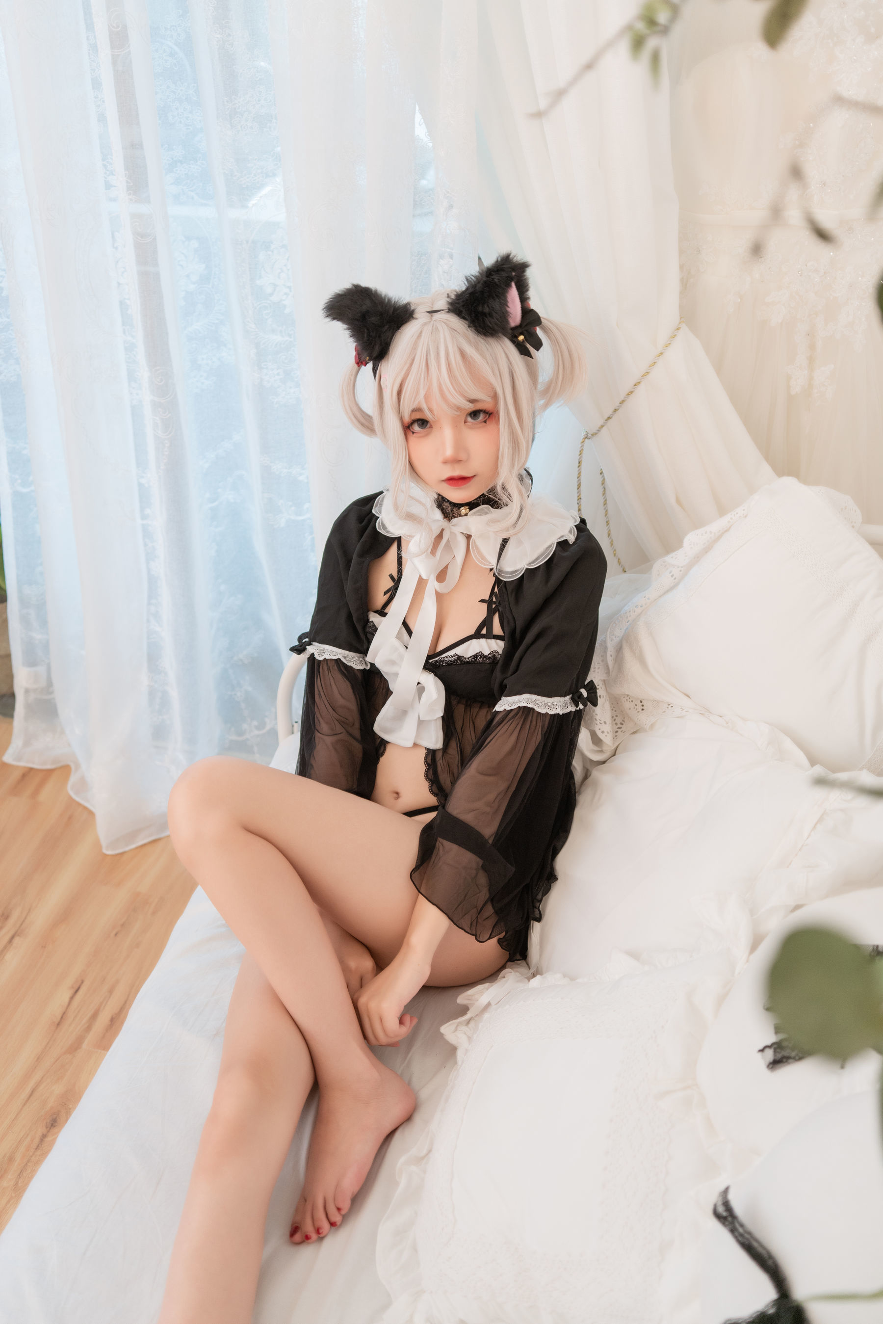 清纯少女五更百鬼 性感猫娘 Cosplay-第14张